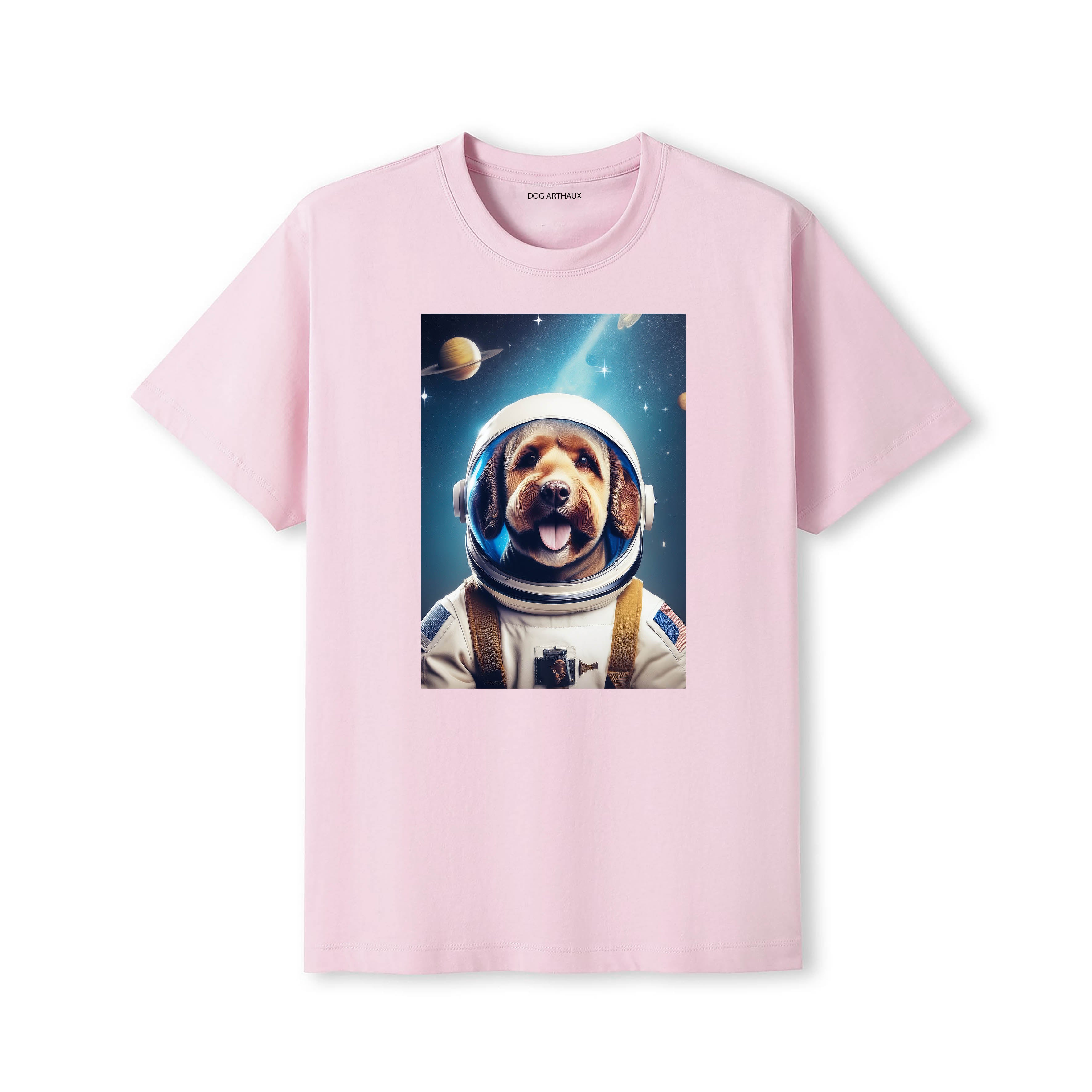 Spanish Water Dog Astronaut Dog T-shirt