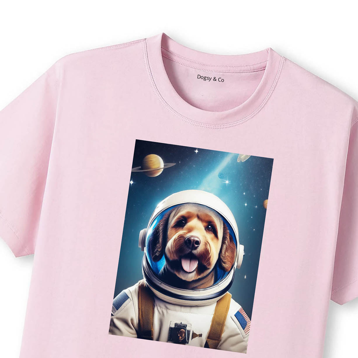 Pink T-Shirt Close Up