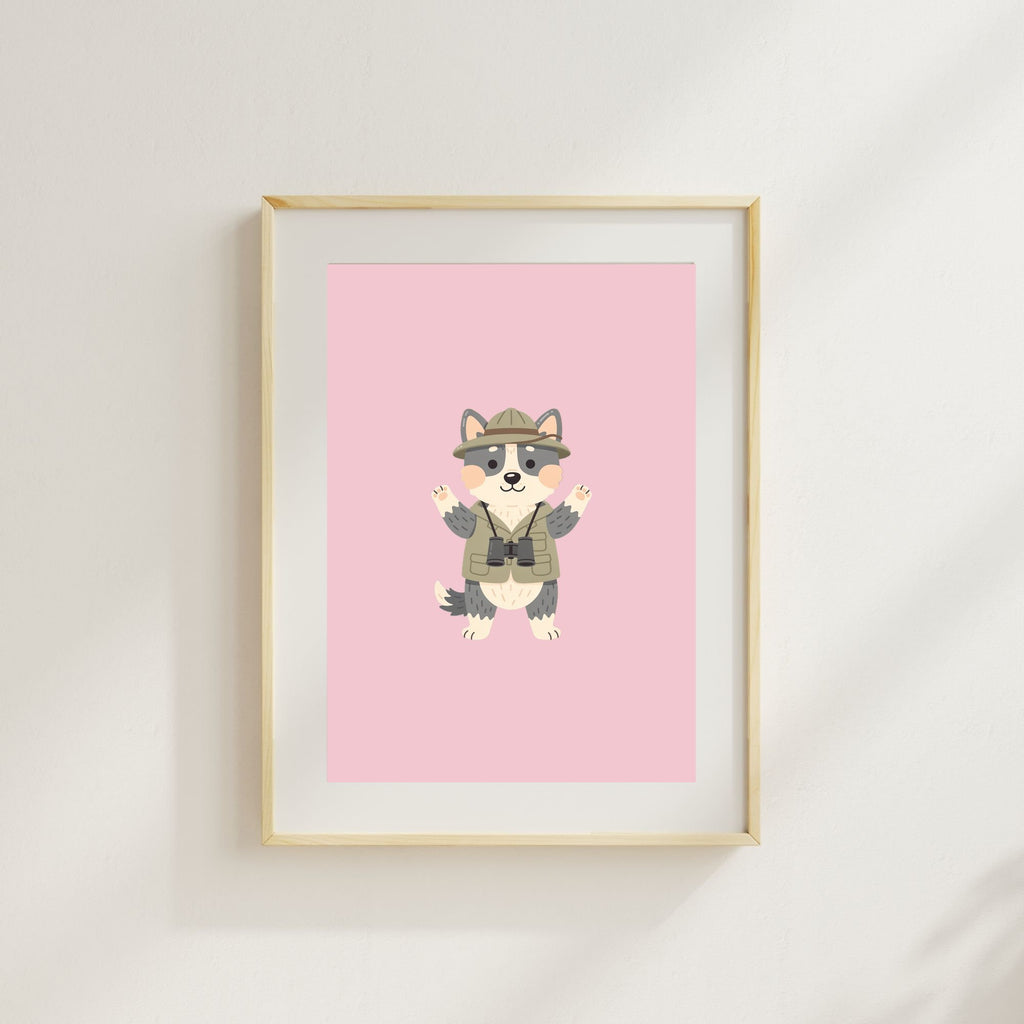 Swedish Vallhund Kids Nursery Wall Art Print Bundle — 22 Dog Costume Designs, 5 Colours, 6 Print Sizes | Digital Download