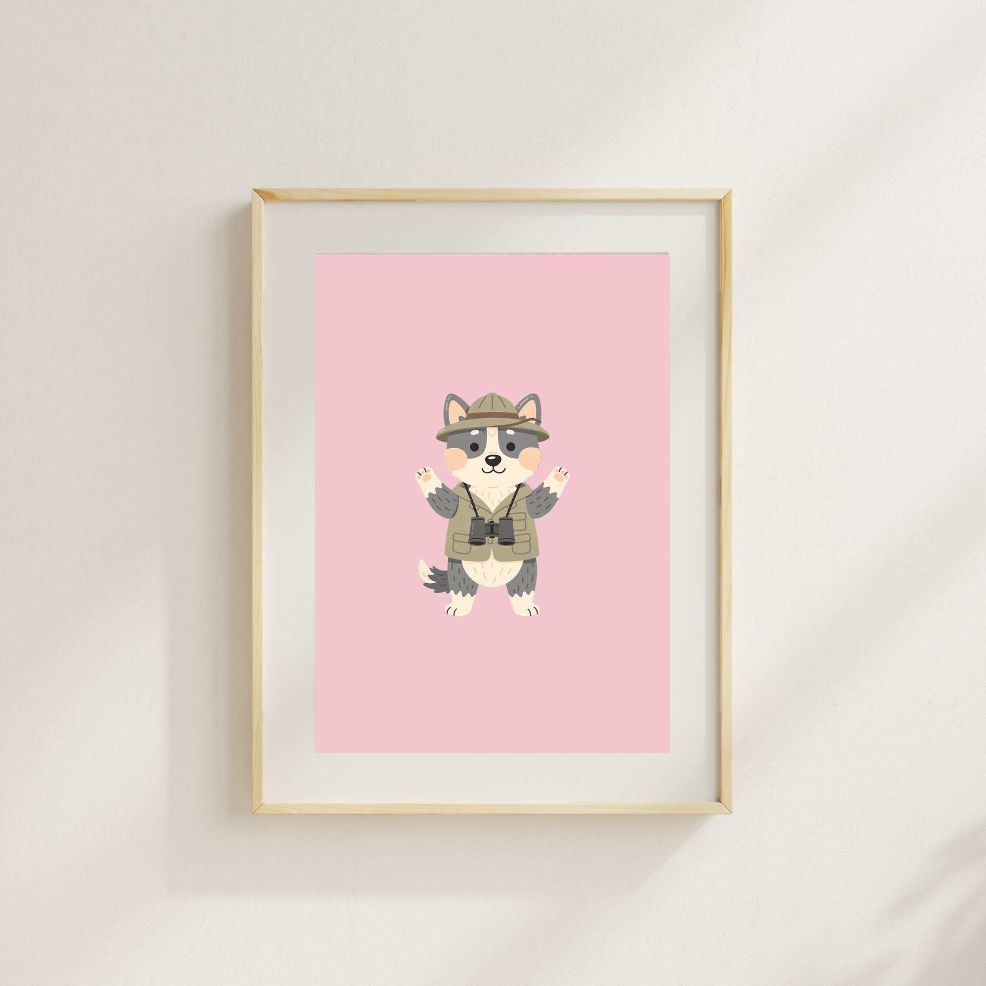 Swedish Vallhund Kids Nursery Wall Art Print Bundle — 22 Dog Costume Designs, 5 Colours, 6 Print Sizes | Digital Download