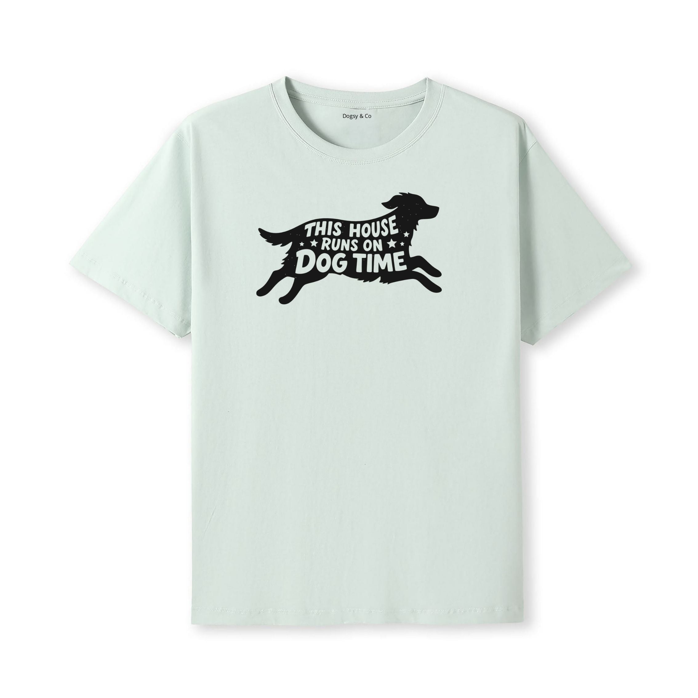 This House Runs on Dog Time T-Shirt - alternate view
