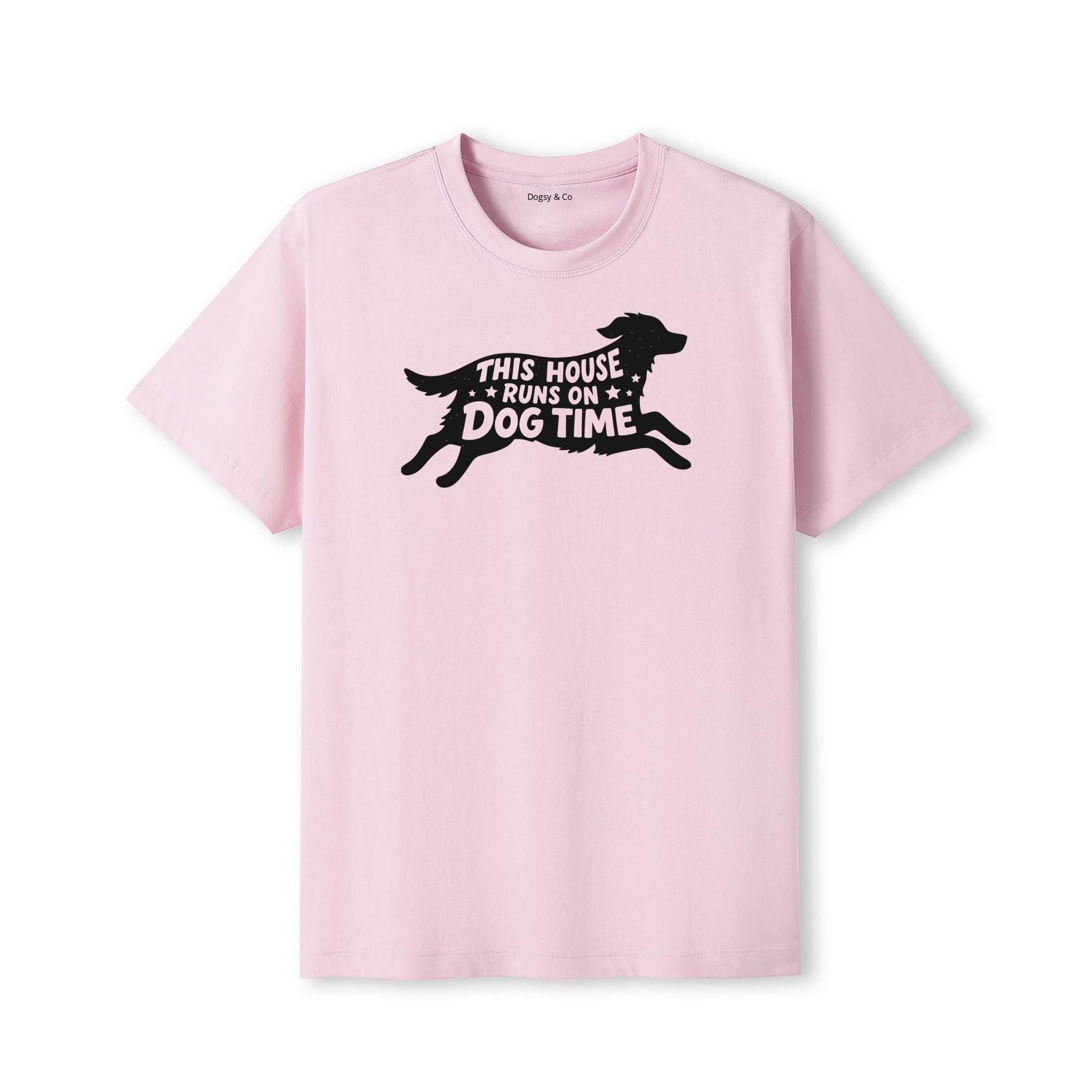 This House Runs on Dog Time T-Shirt - detail view
