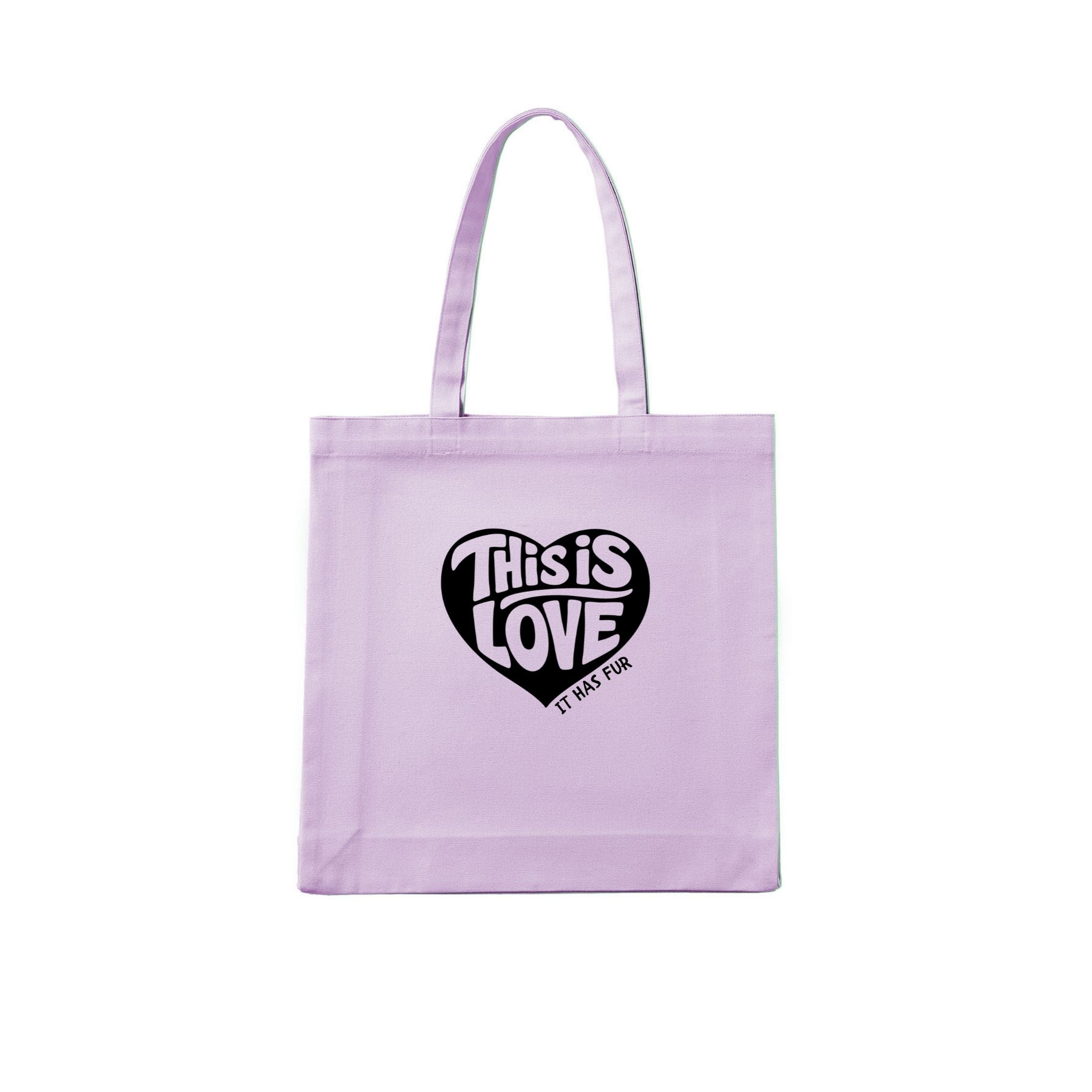 This Is Love (It Has Fur) Tote Bag - image 4