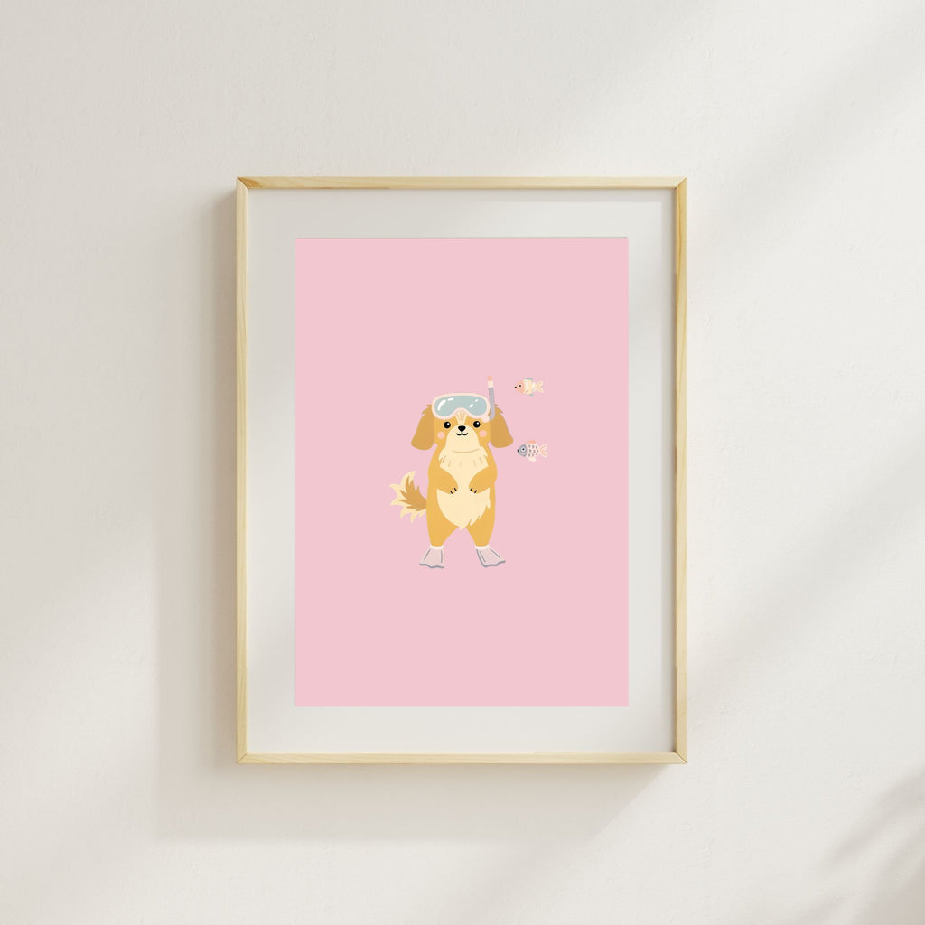 Tibetan Spaniel Kids Nursery Wall Art Print Bundle — 22 Dog Costume Designs, 5 Colours, 6 Print Sizes | Digital Download