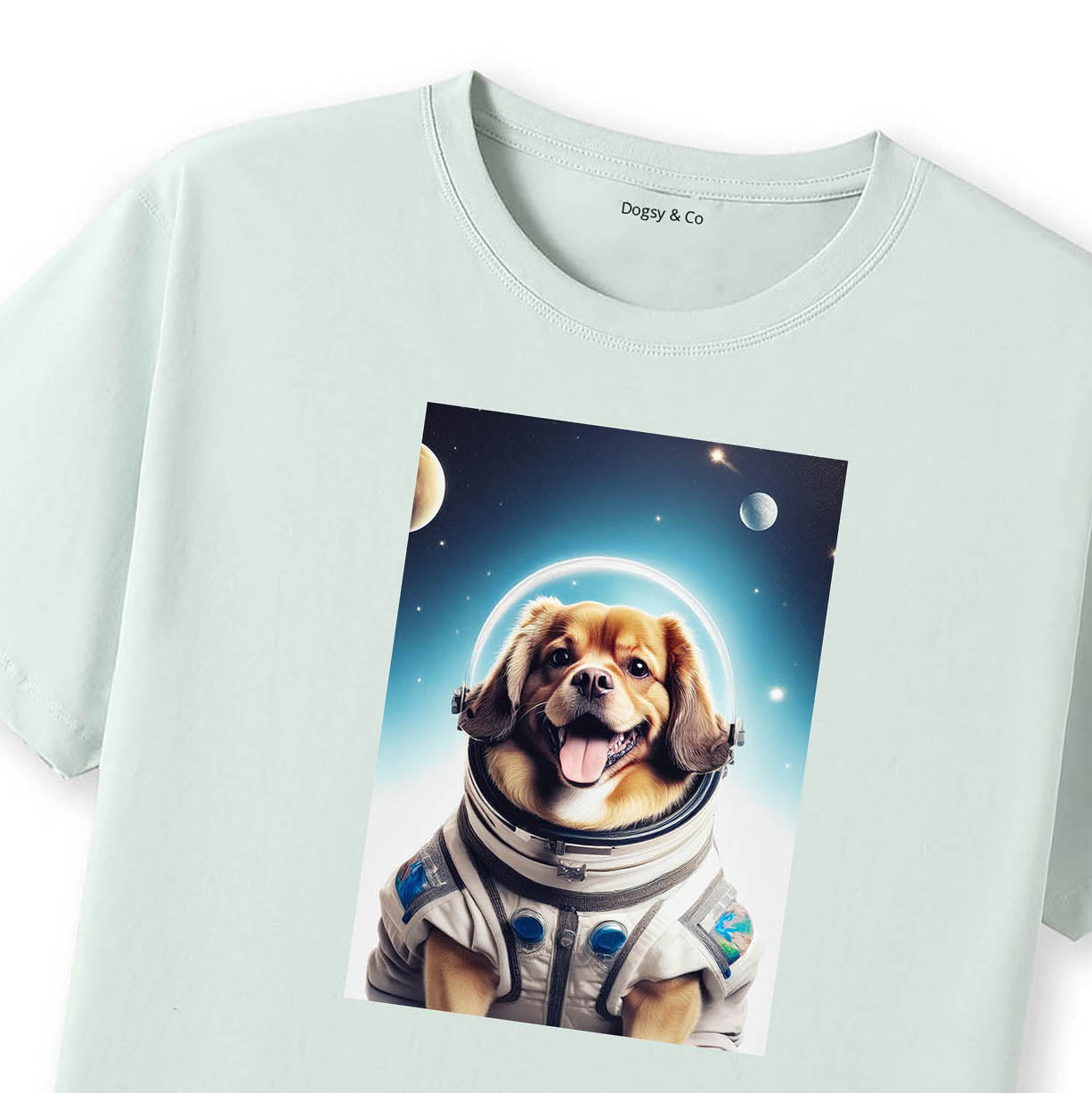 Mint T-Shirt Close Up