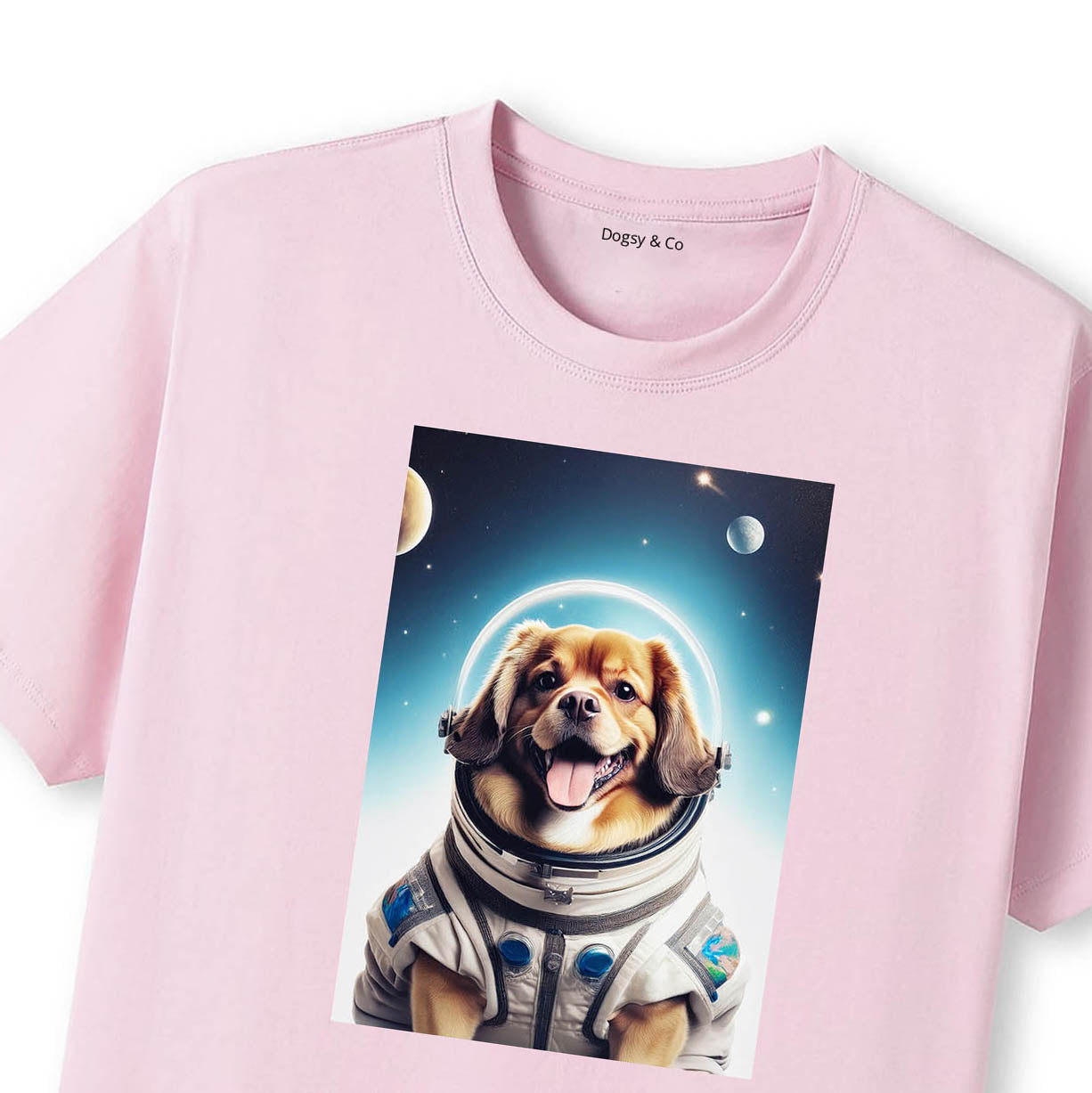Pink T-Shirt Close Up