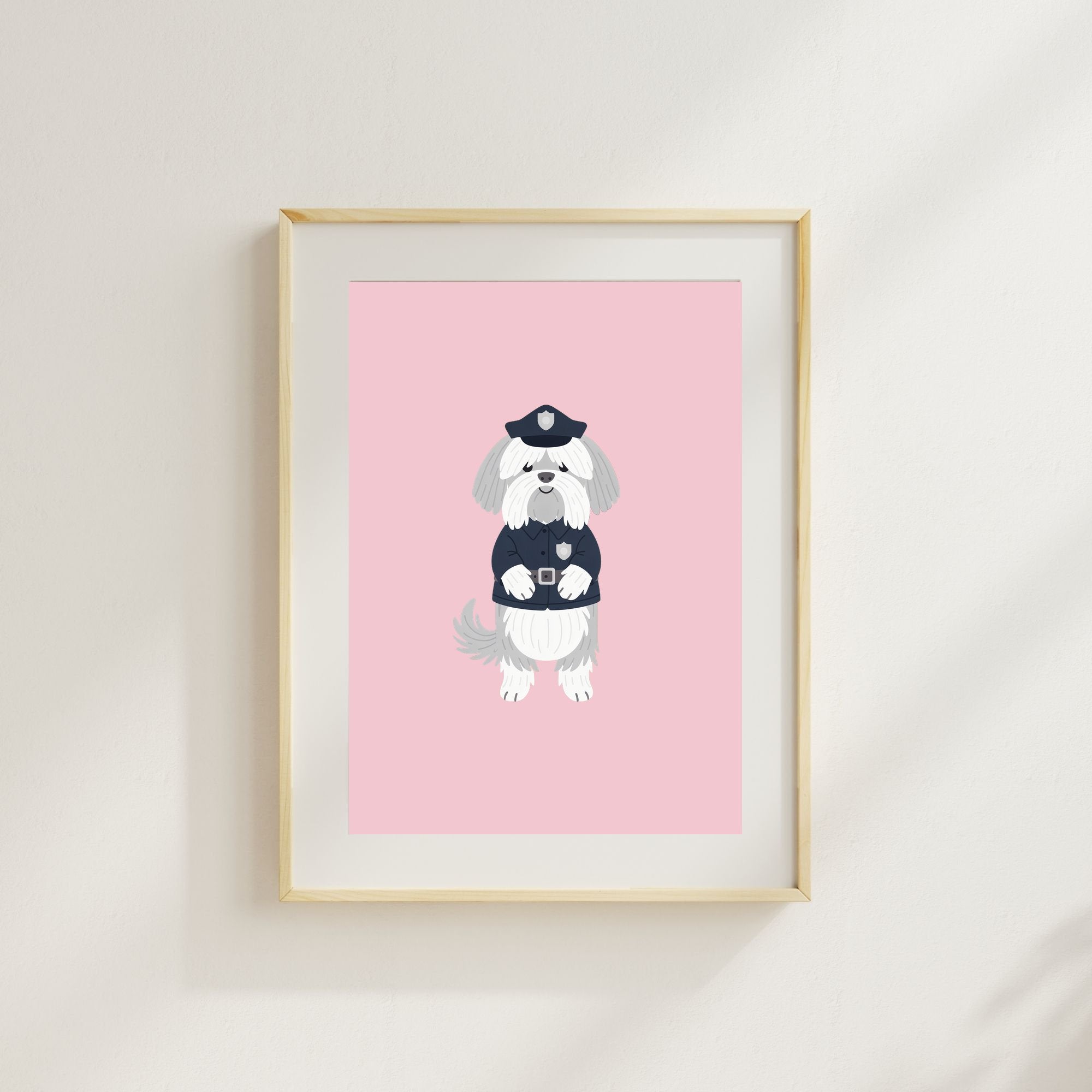 Tibetan Terrier Kids Nursery Wall Art Print Bundle — 22 Dog Costume Designs, 5 Colours, 6 Print Sizes | Digital Download