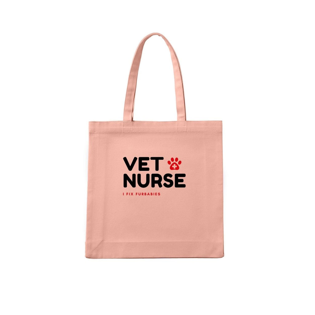 VET NURSE I FIX FURBABIES Tote Bag
