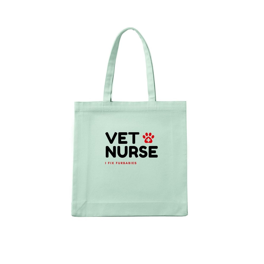 VET NURSE I FIX FURBABIES Tote Bag