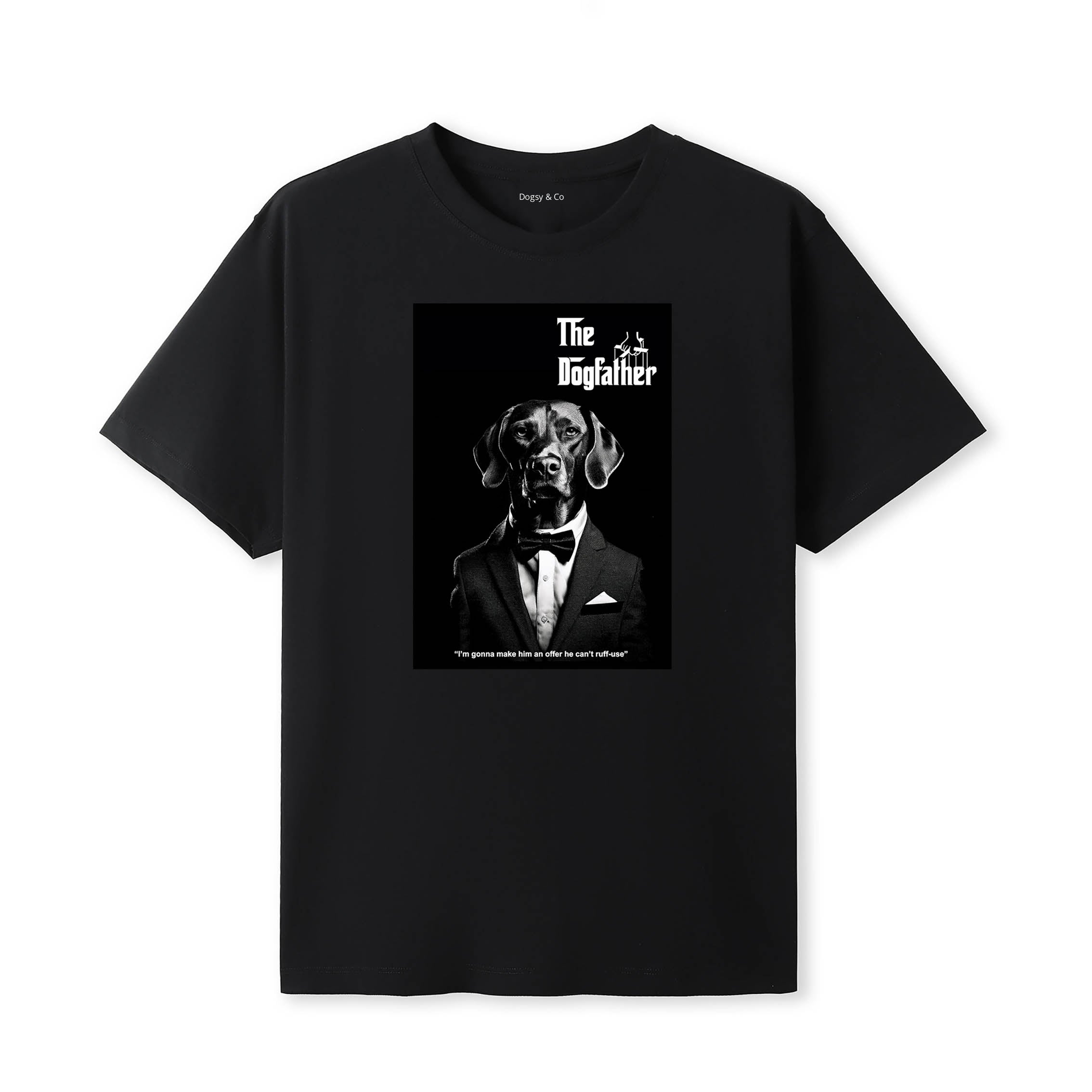 Vizsla Dogfather T-Shirt Artwork