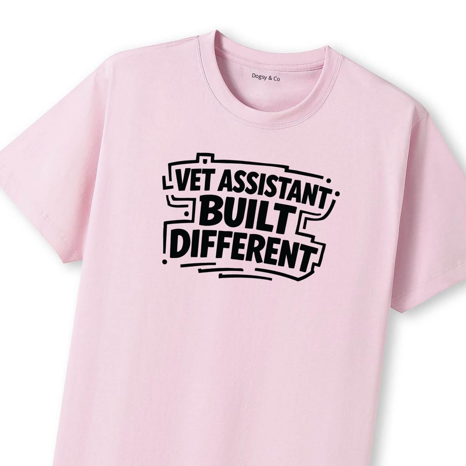 Vet Assistant Built Different T-Shirt - image 8