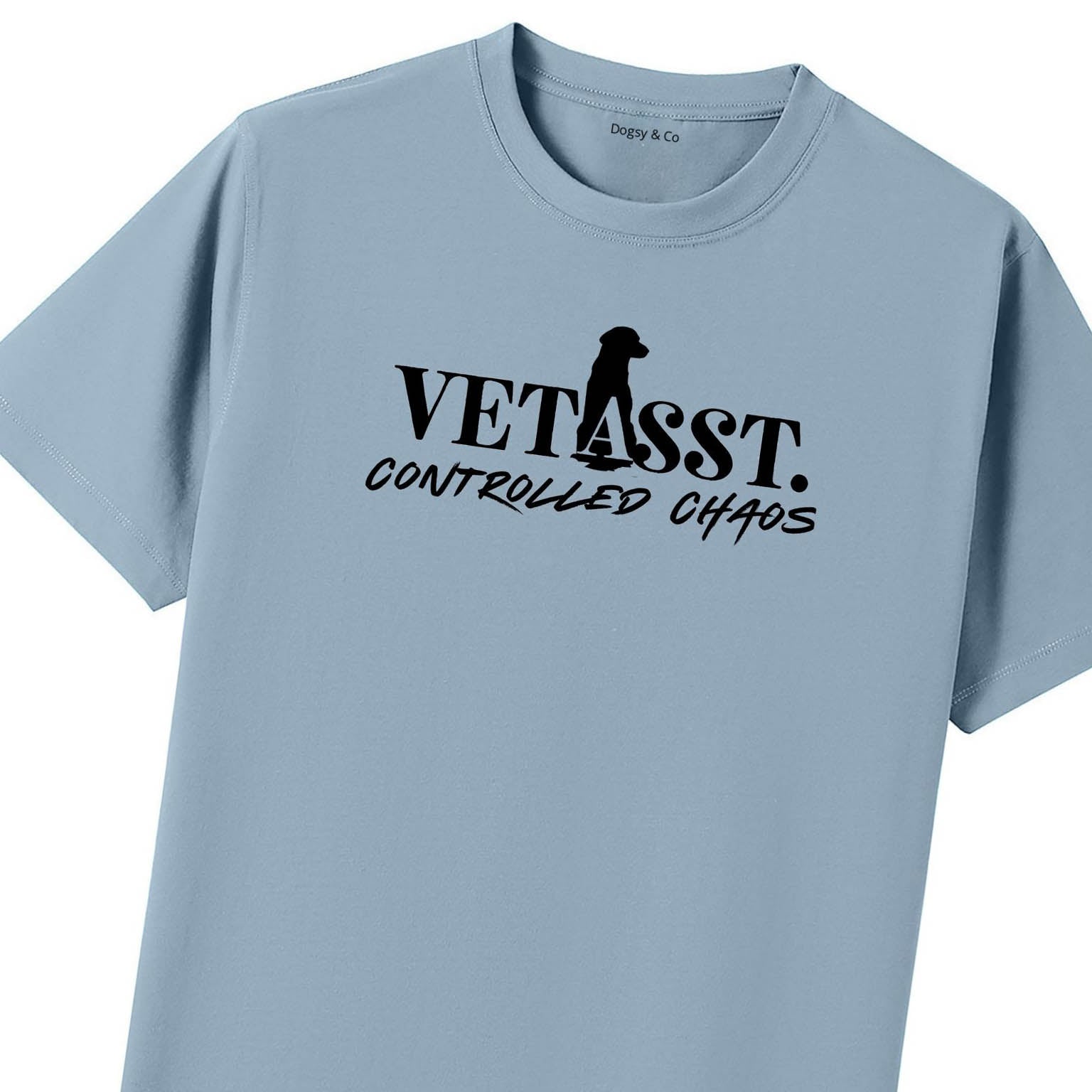 Controlled Chaos Vet Assistant T-Shirt - image 7