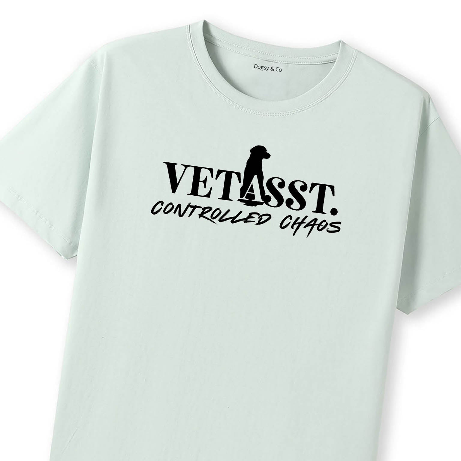 Controlled Chaos Vet Assistant T-Shirt - image 8