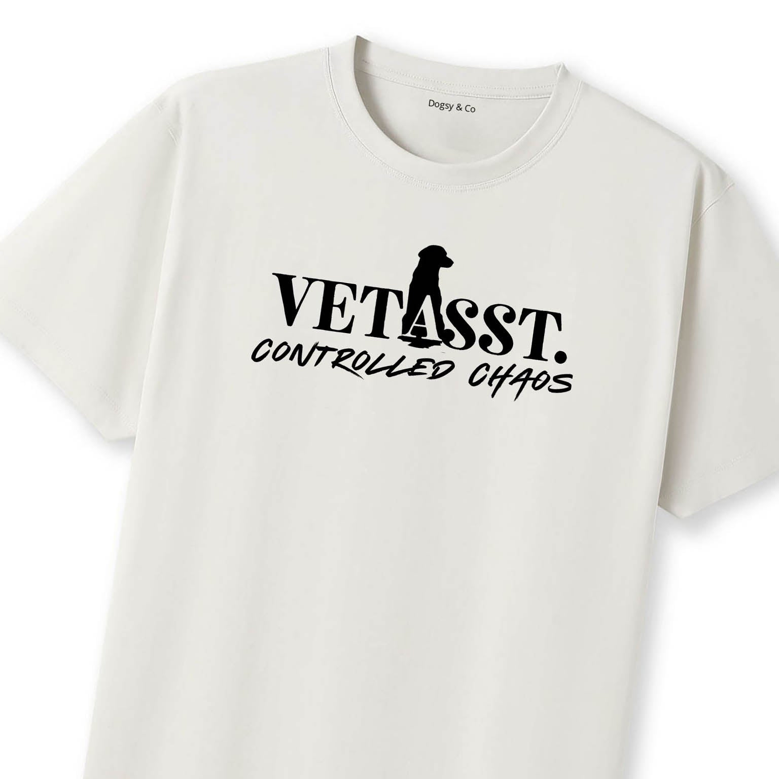 Controlled Chaos Vet Assistant T-Shirt - image 9