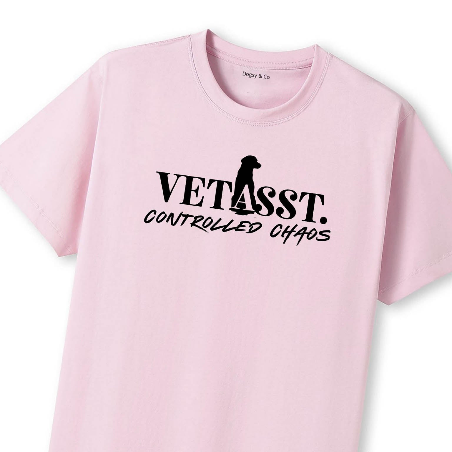 Controlled Chaos Vet Assistant T-Shirt - image 10