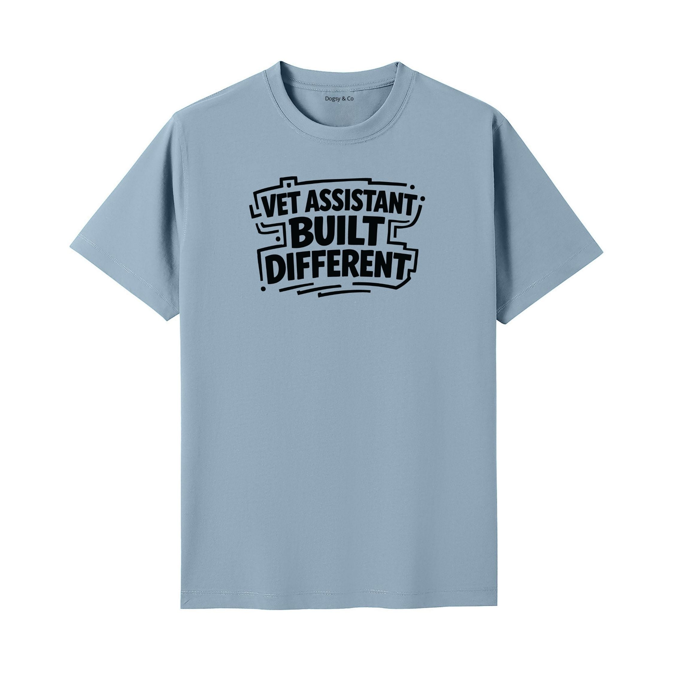Vet Assistant Built Different T-Shirt - image 4
