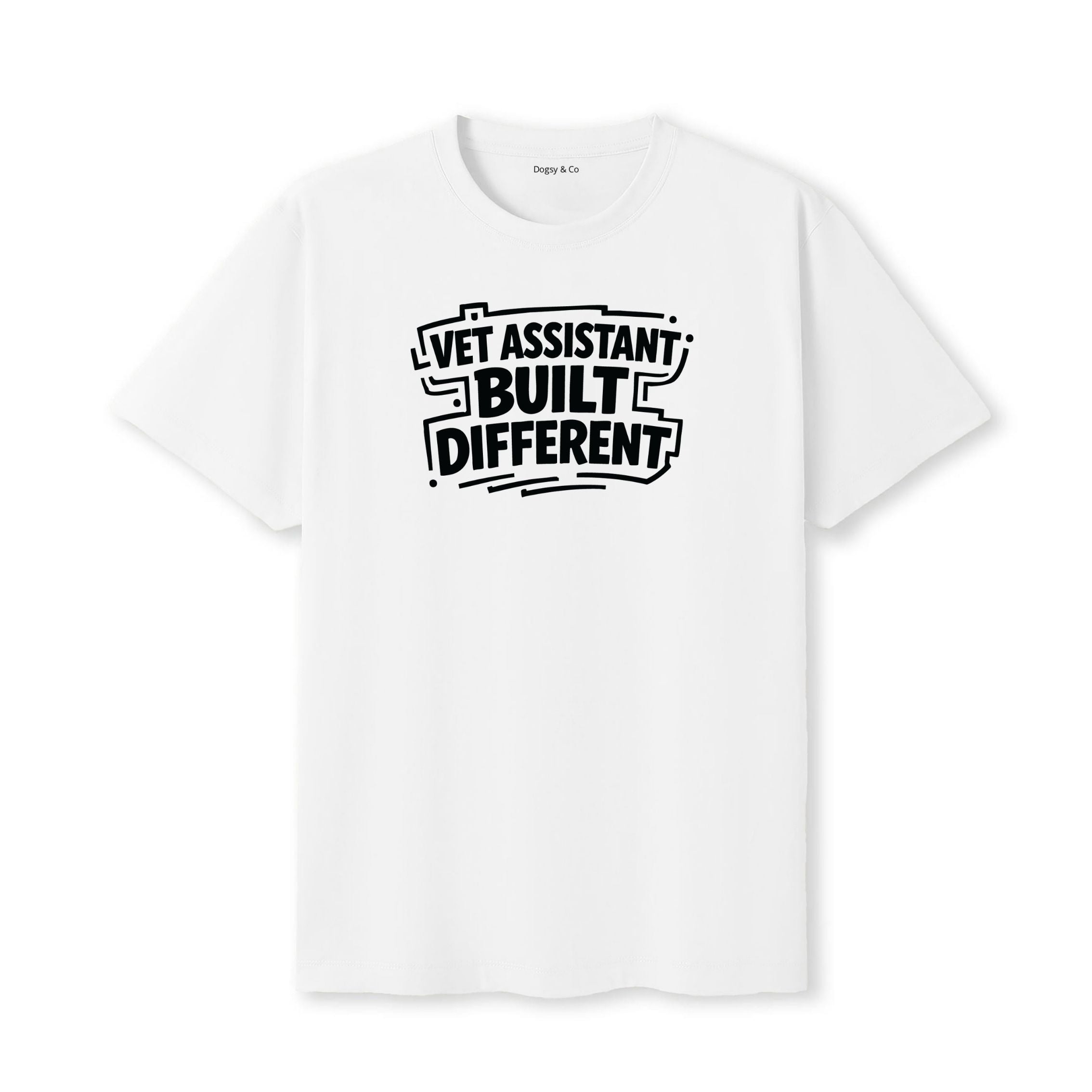 Vet Assistant Built Different T-Shirt - image 6
