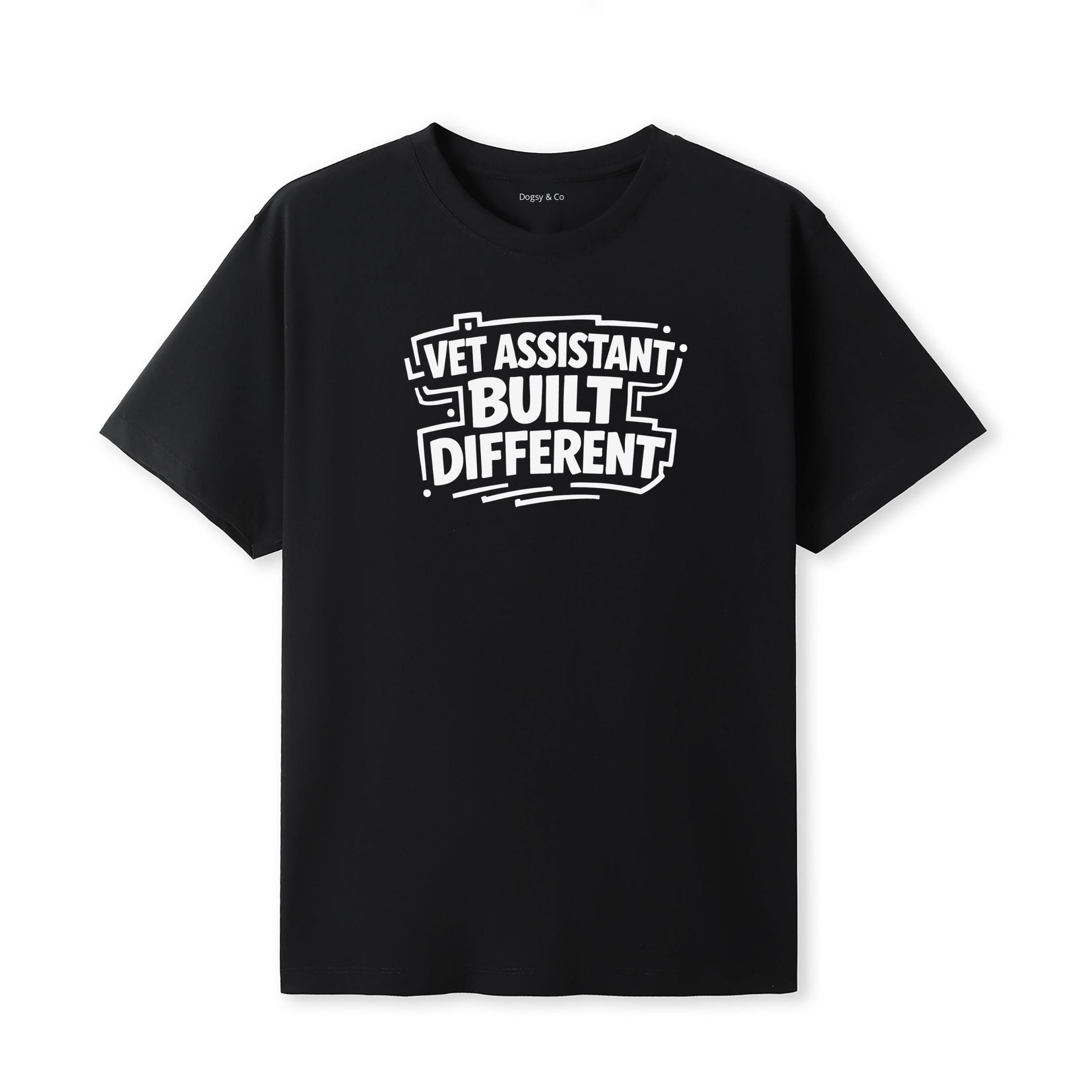 Vet Assistant Built Different T-Shirt - image 7