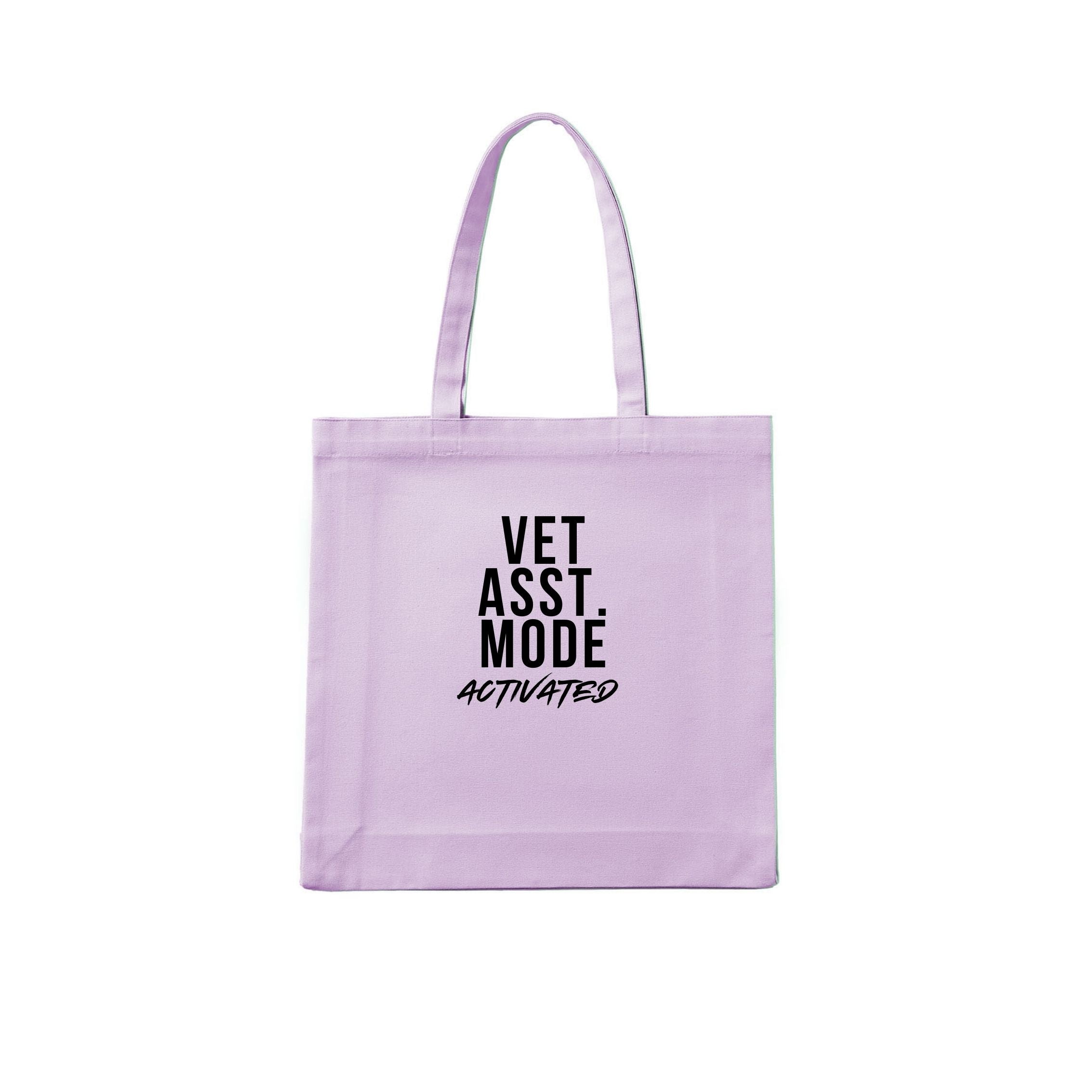 Vet Assistant Mode Activated Tote Bag - detail view
