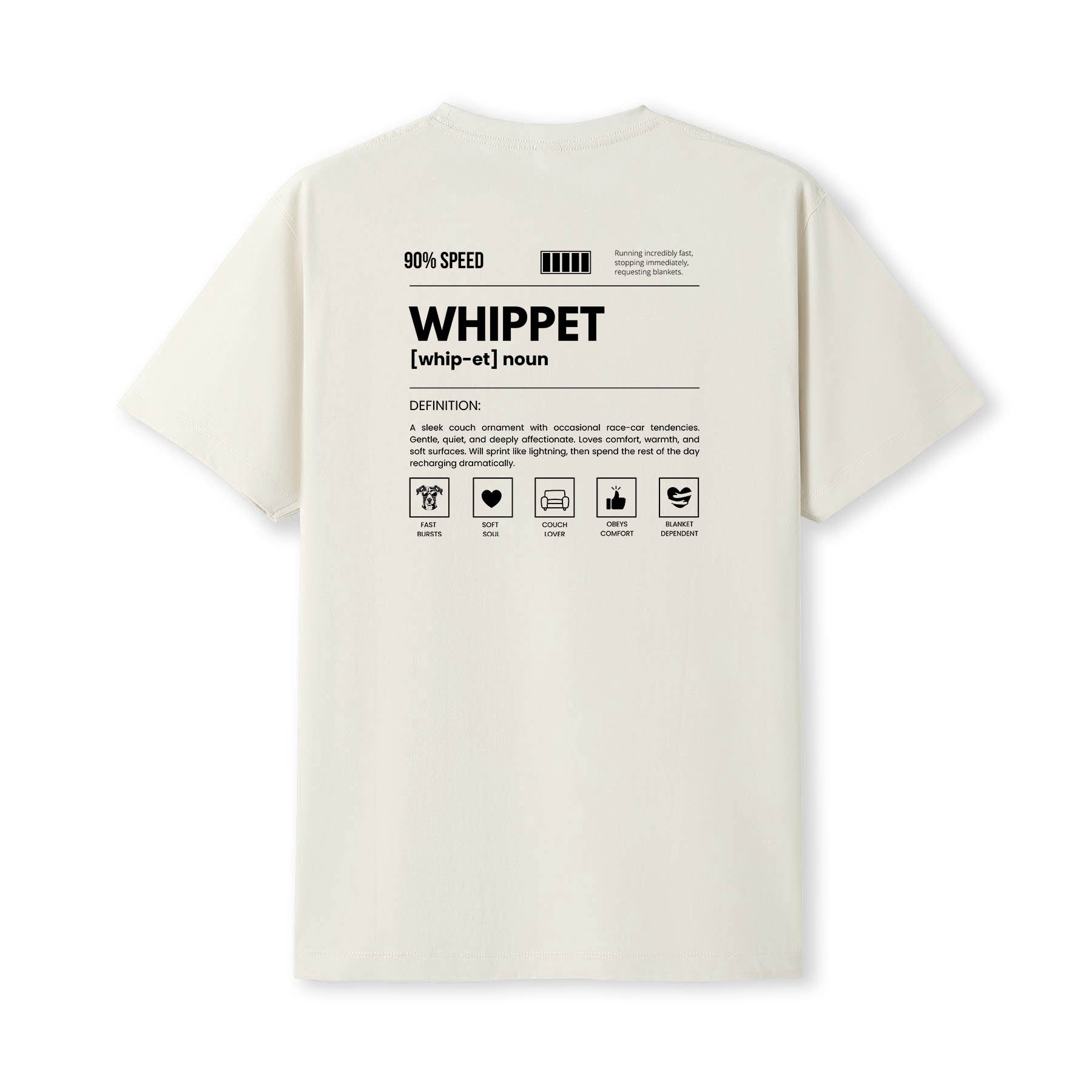 Whippet Definition T-Shirt