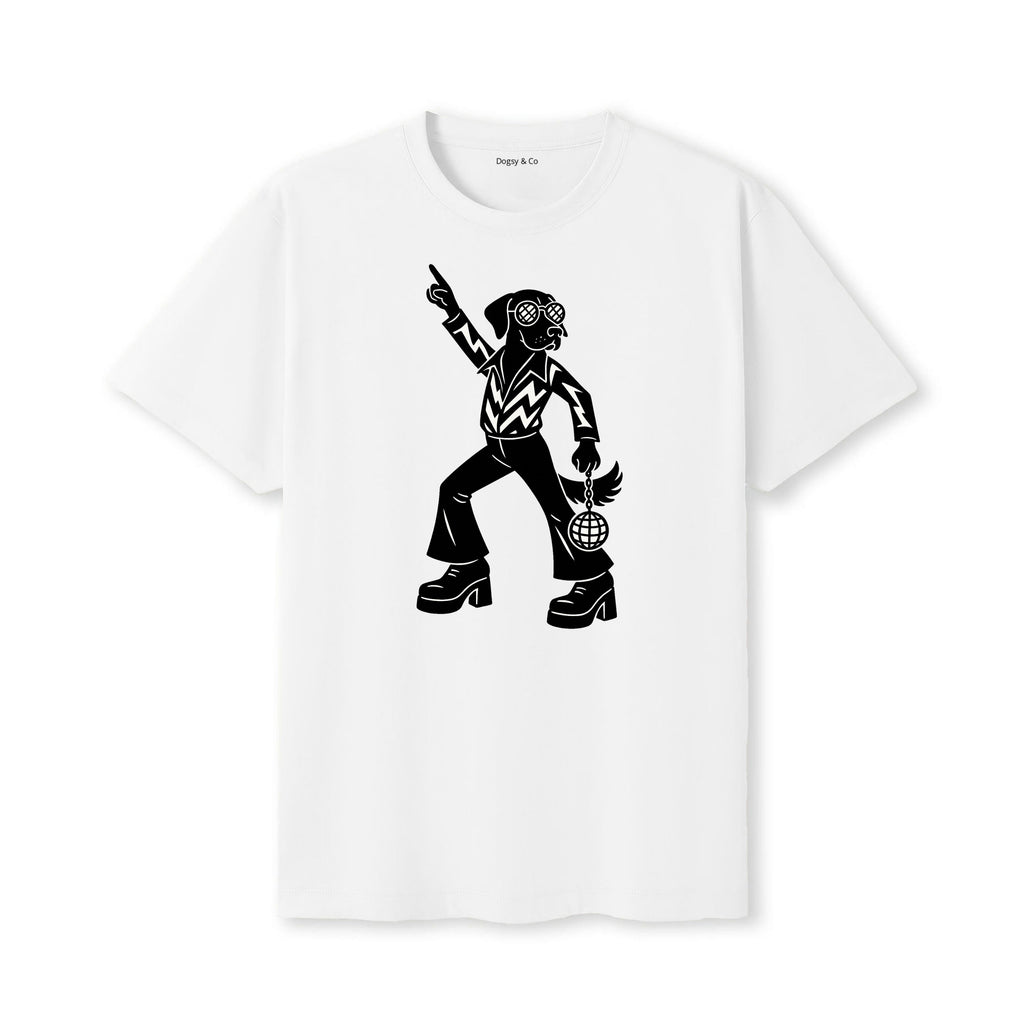 Weimaraner Disco Doggo T-Shirt - alternate view