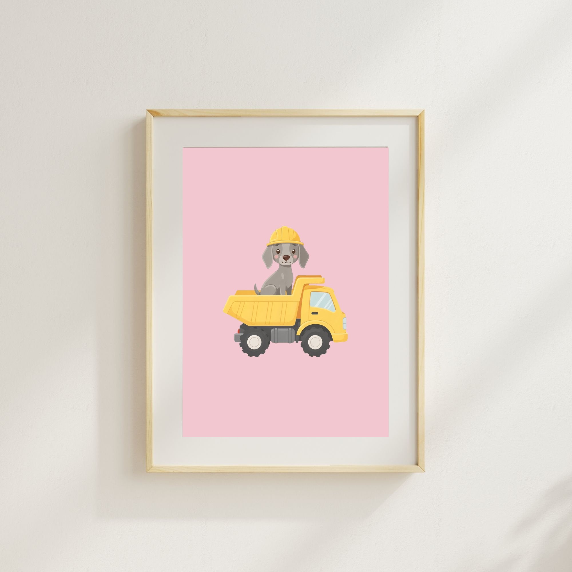 Weimaraner Kids Nursery Wall Art Print Bundle — 22 Dog Costume Designs, 5 Colours, 6 Print Sizes | Digital Download