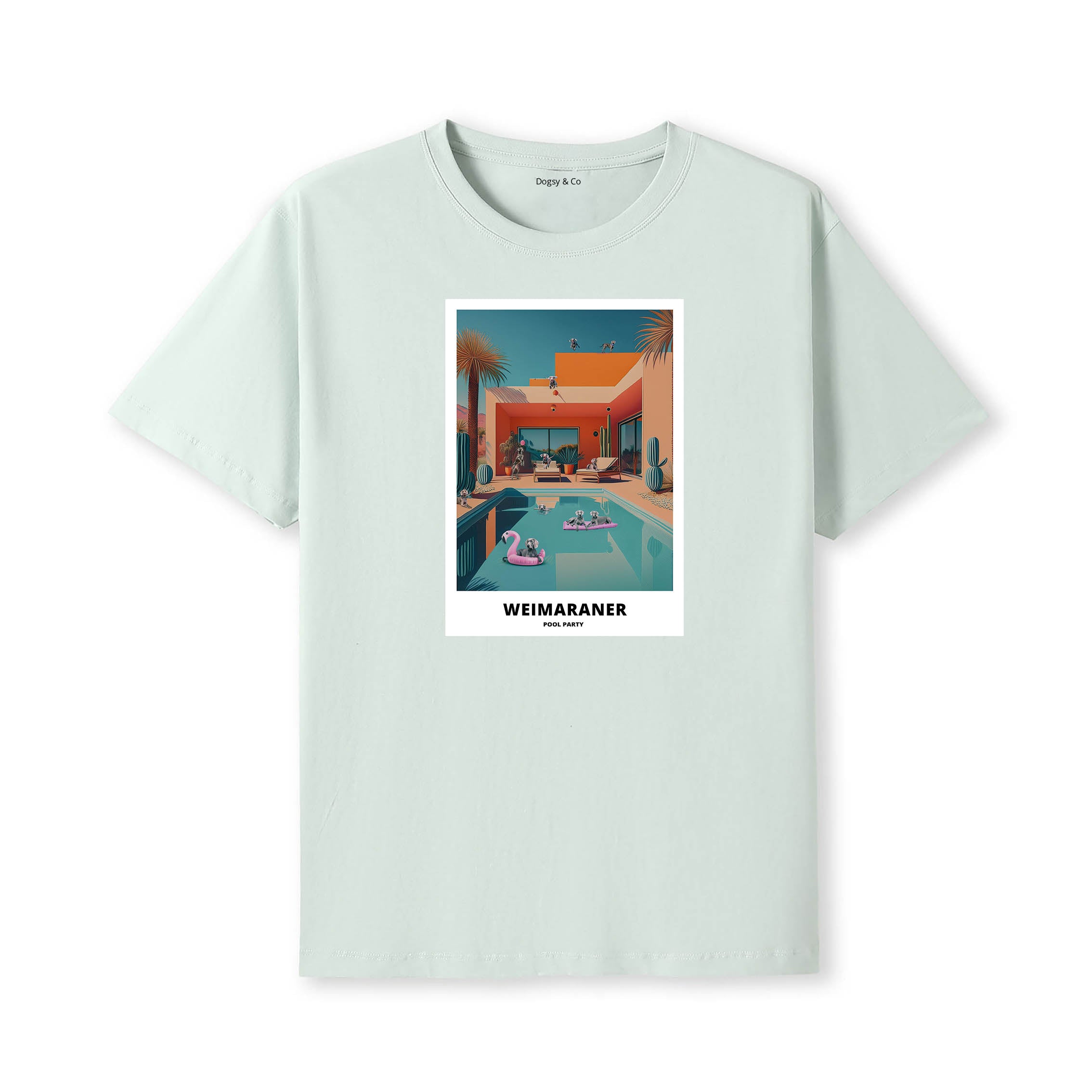 Weimaraner Pool Party T-shirt