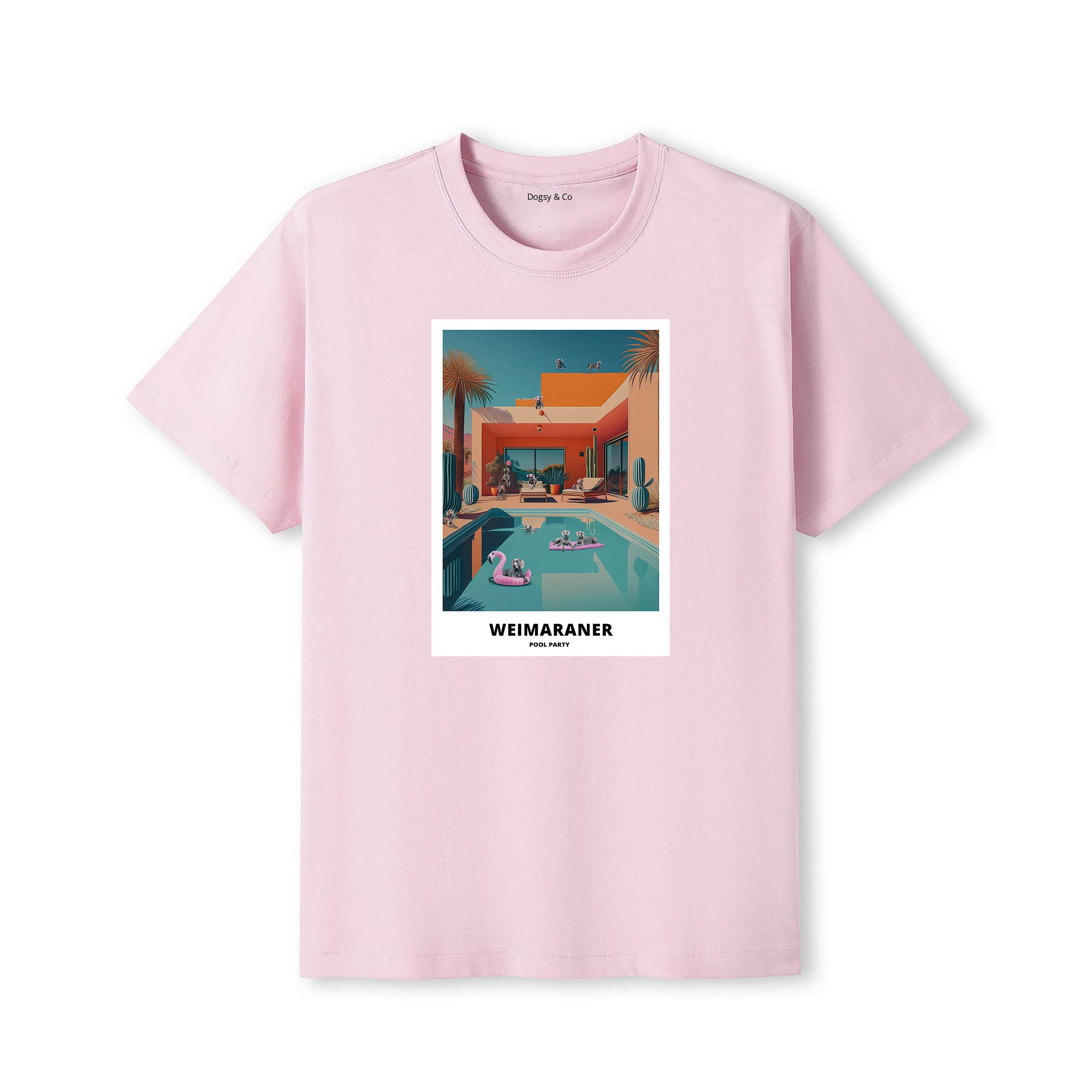 Weimaraner Pool Party T-shirt