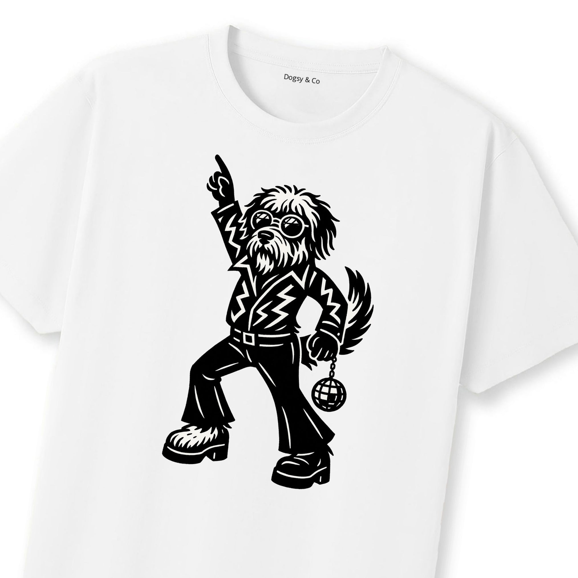 Wheaten Terrier Disco Doggo T-Shirt | Dogsy & Co