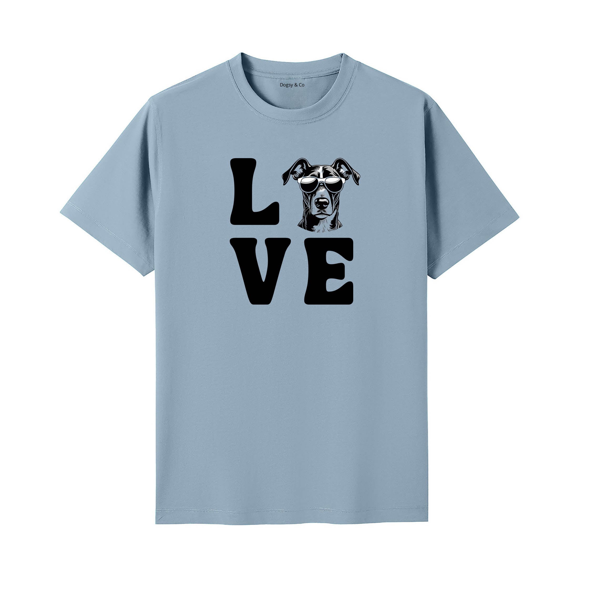 Whippet LOVE DOGS Tshirt | Dogsy & Co
