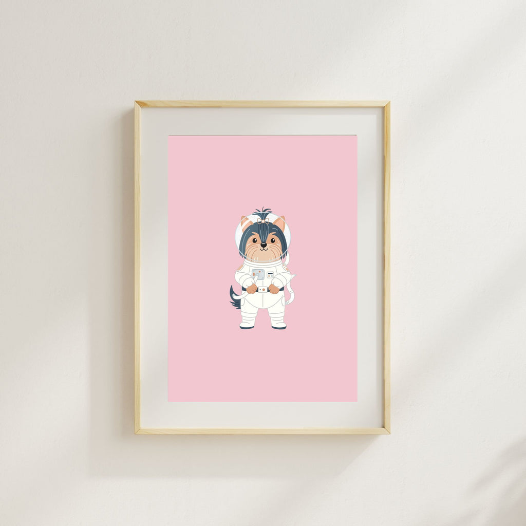 Yorkshire Terrier Kids Nursery Wall Art Print Bundle — 22 Dog Costume Designs, 5 Colours, 6 Print Sizes | Digital Download