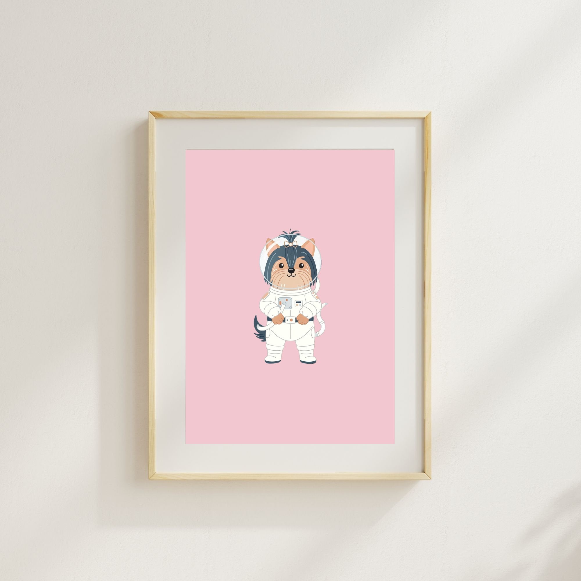 Yorkshire Terrier Kids Nursery Wall Art Print Bundle — 22 Dog Costume Designs, 5 Colours, 6 Print Sizes | Digital Download