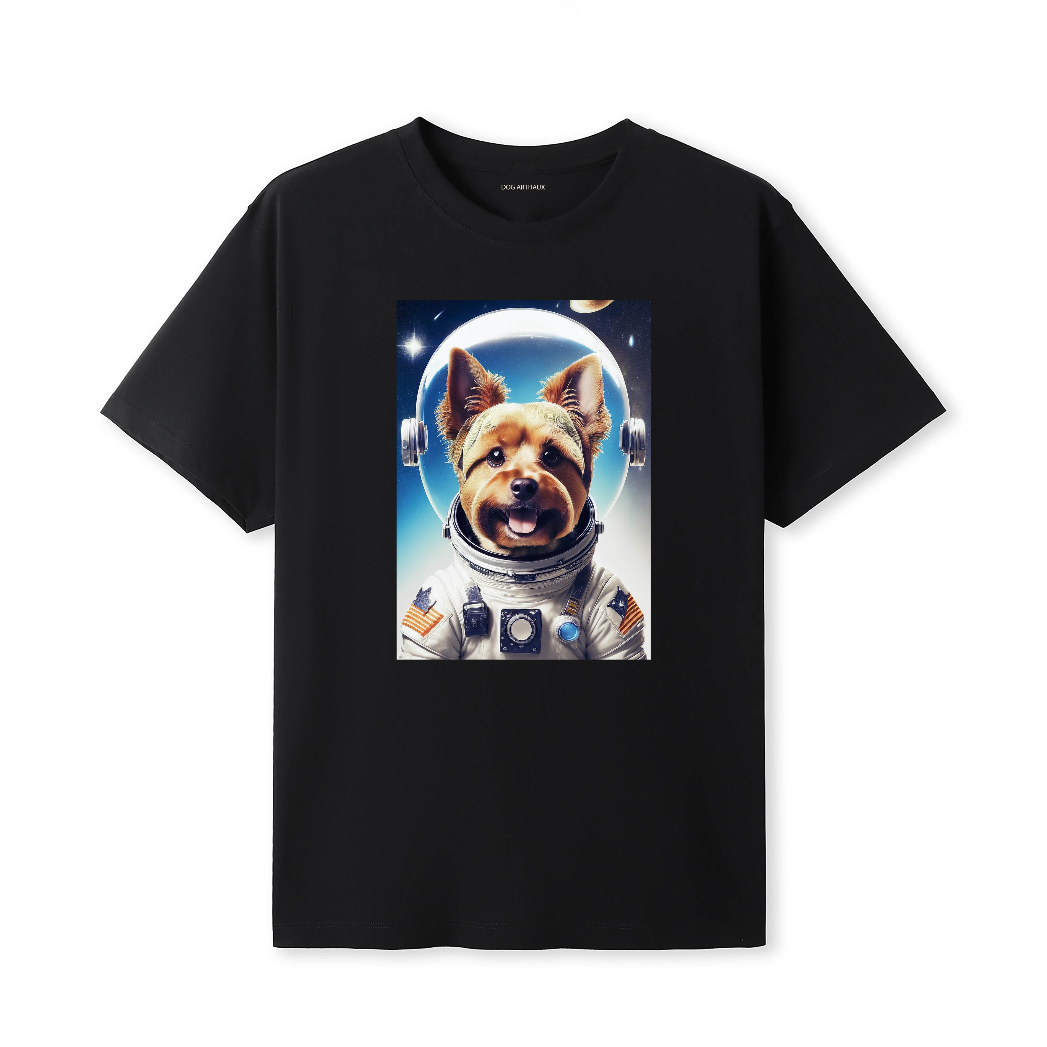 Yorkshire Terrier Astronaut Dog T-shirt