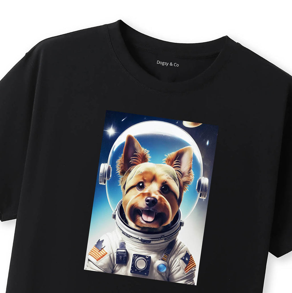 Black T-Shirt Close Up