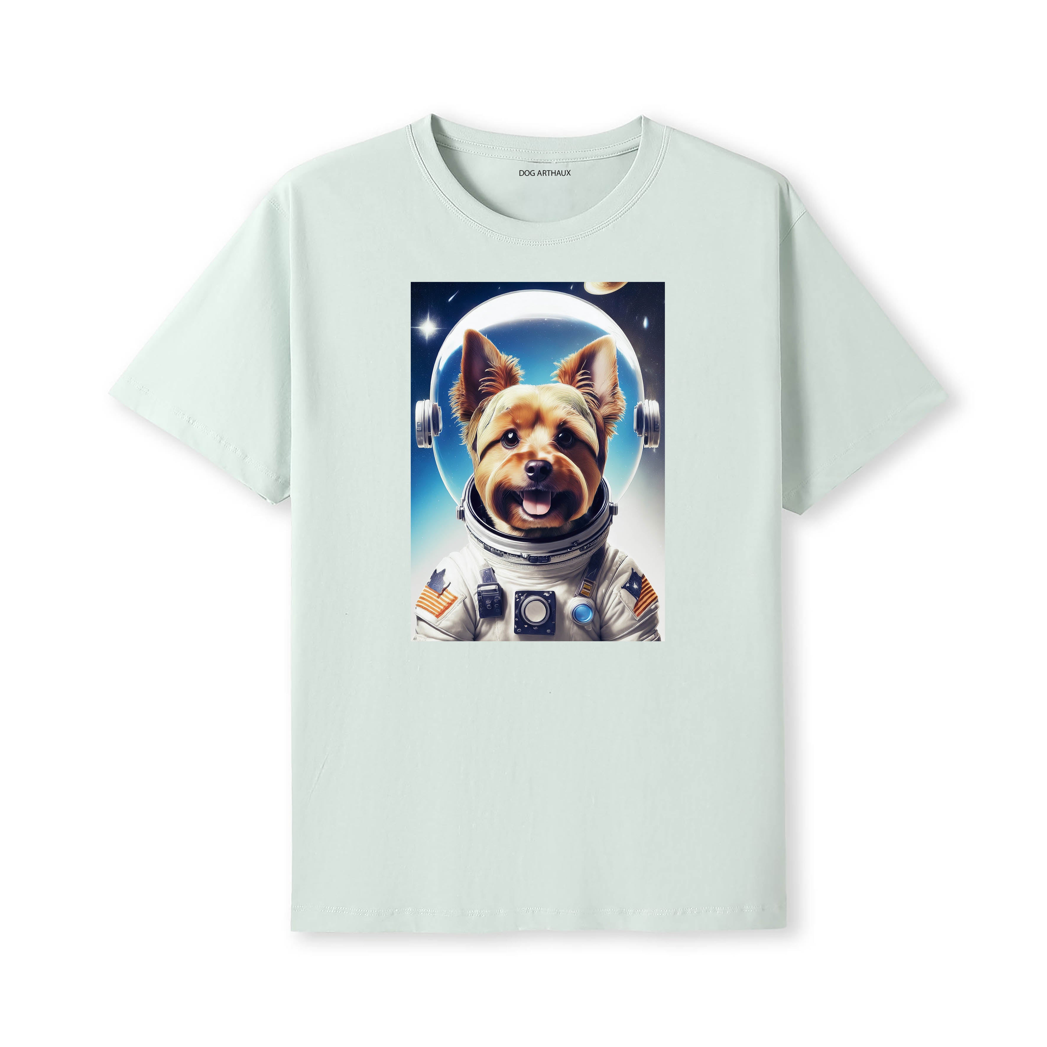 Yorkshire Terrier Astronaut Dog T-shirt