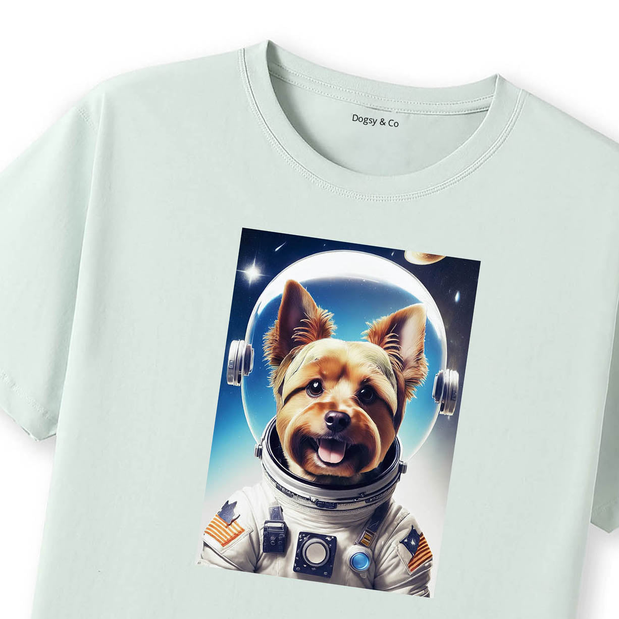 Mint T-Shirt Close Up