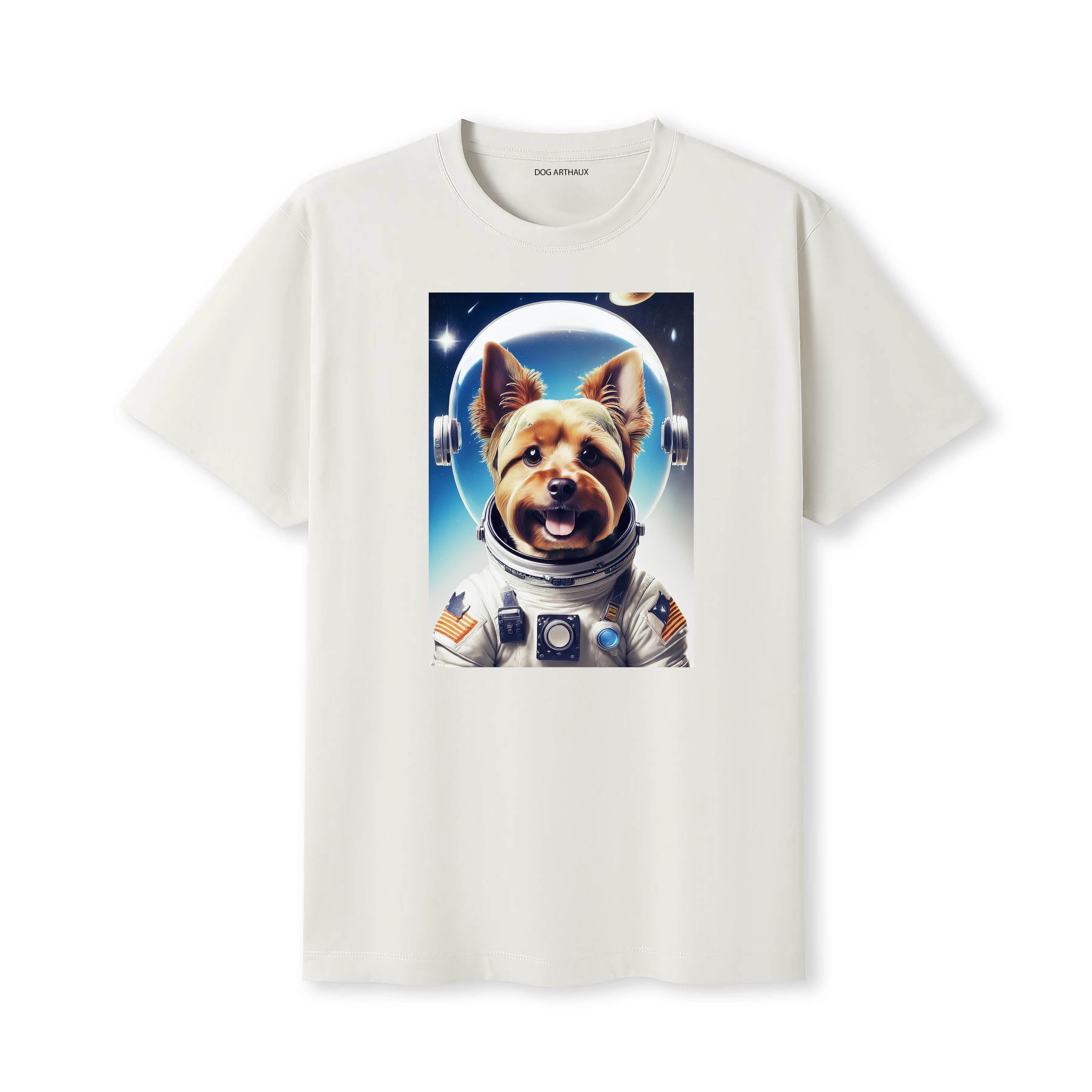 Yorkshire Terrier Astronaut Dog T-shirt
