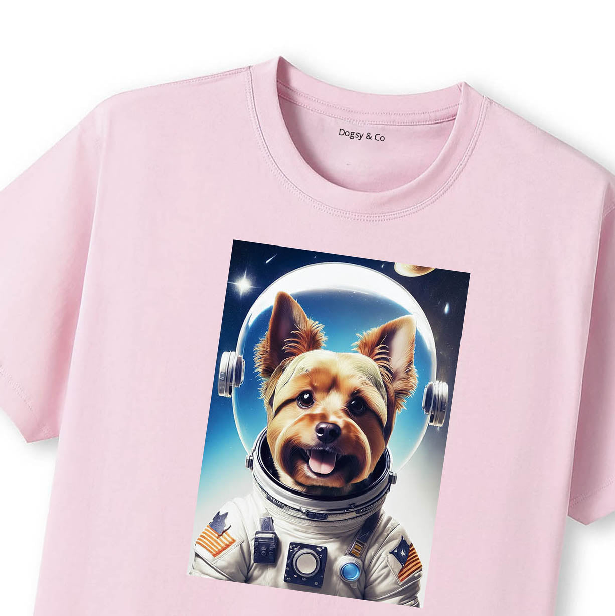 Pink T-Shirt Close Up