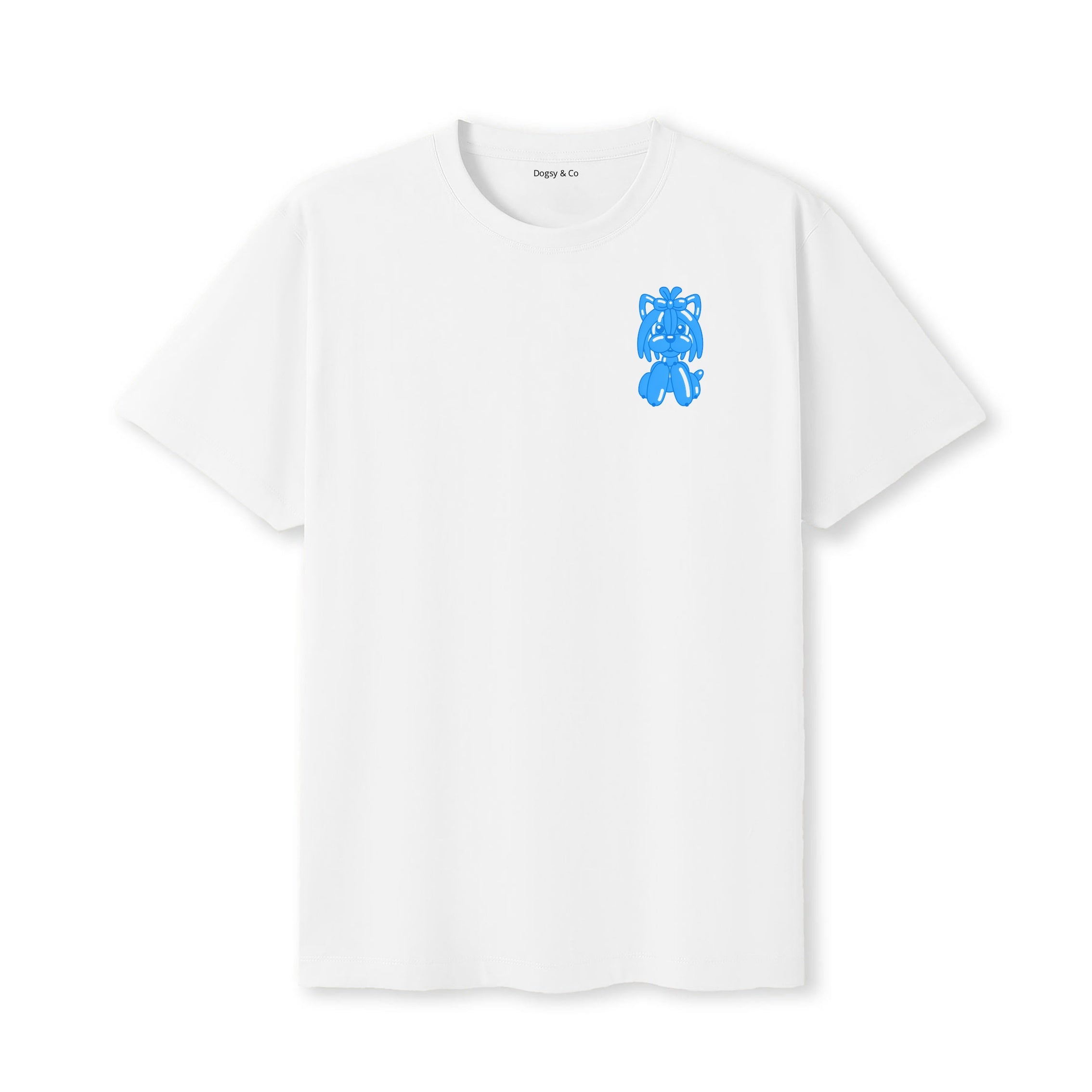 Yorkshire Terrier Balloon Dog T-Shirt - White