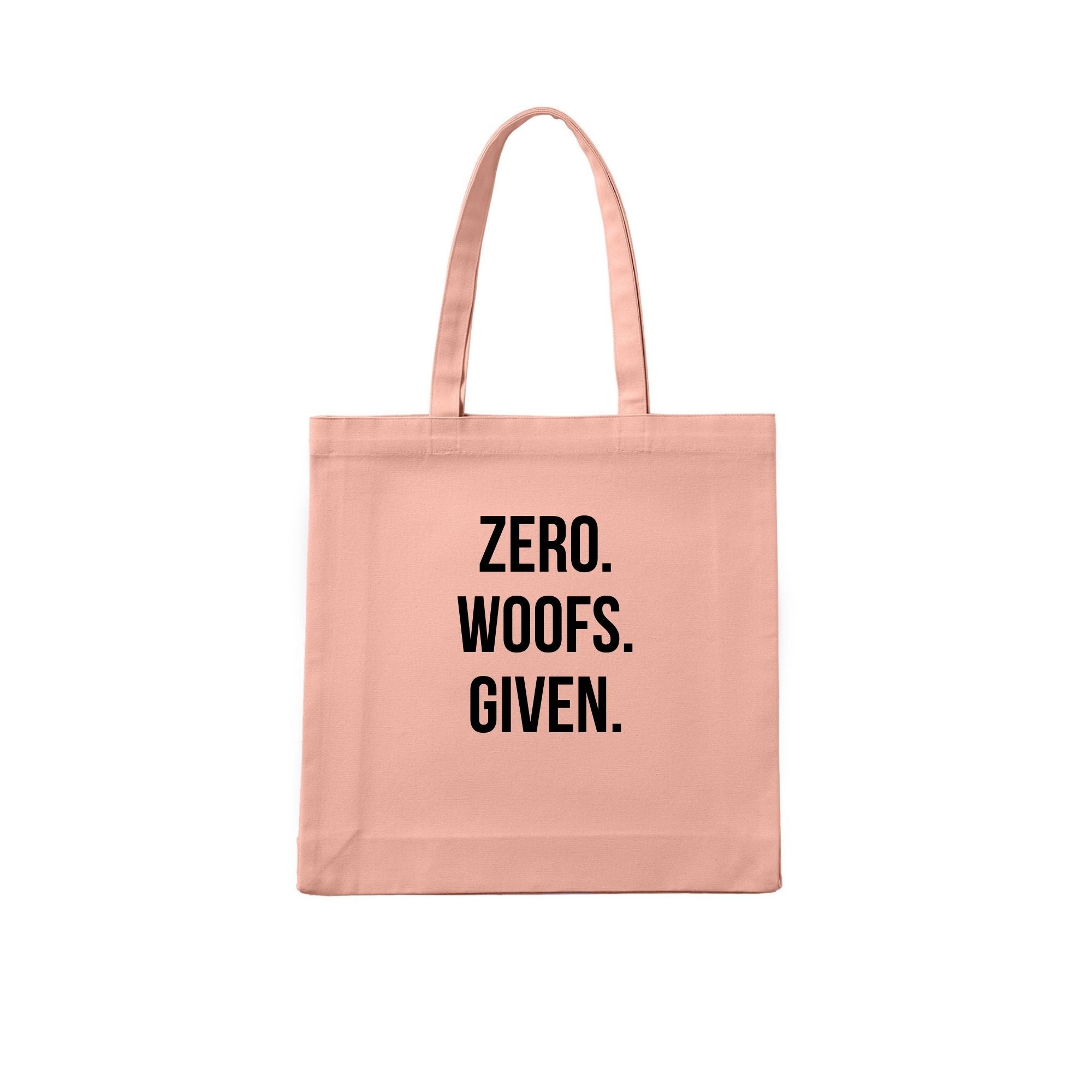 Zero Woofs Given 2 Tote Bag - alternate view