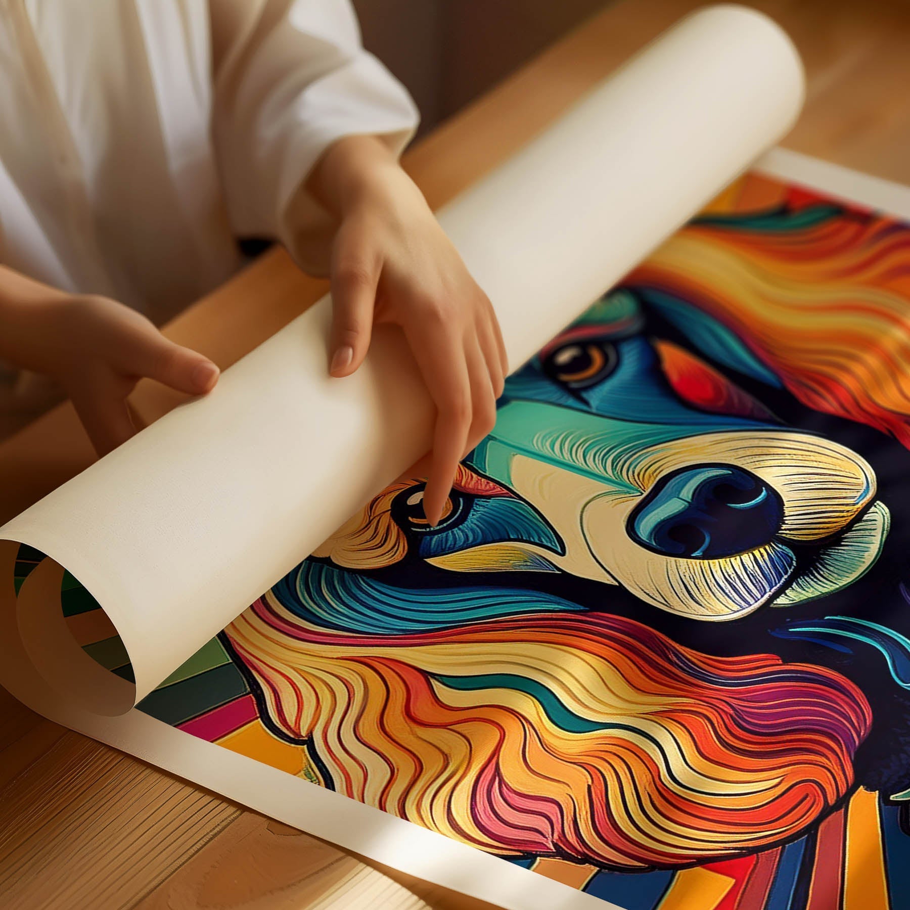 Poodle_ Colour Graphics 1 image 1