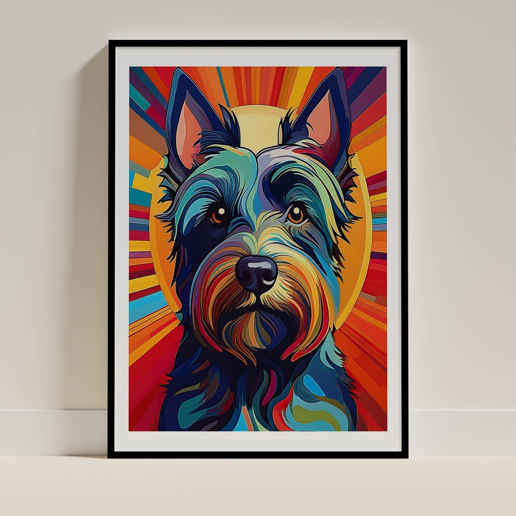 Scottish Terrier Dog Art Print Unframed Vol 2 | 7 Unique Designs | Wall Art Gift for Dog Lovers - Image 6 | Dogsy & Co