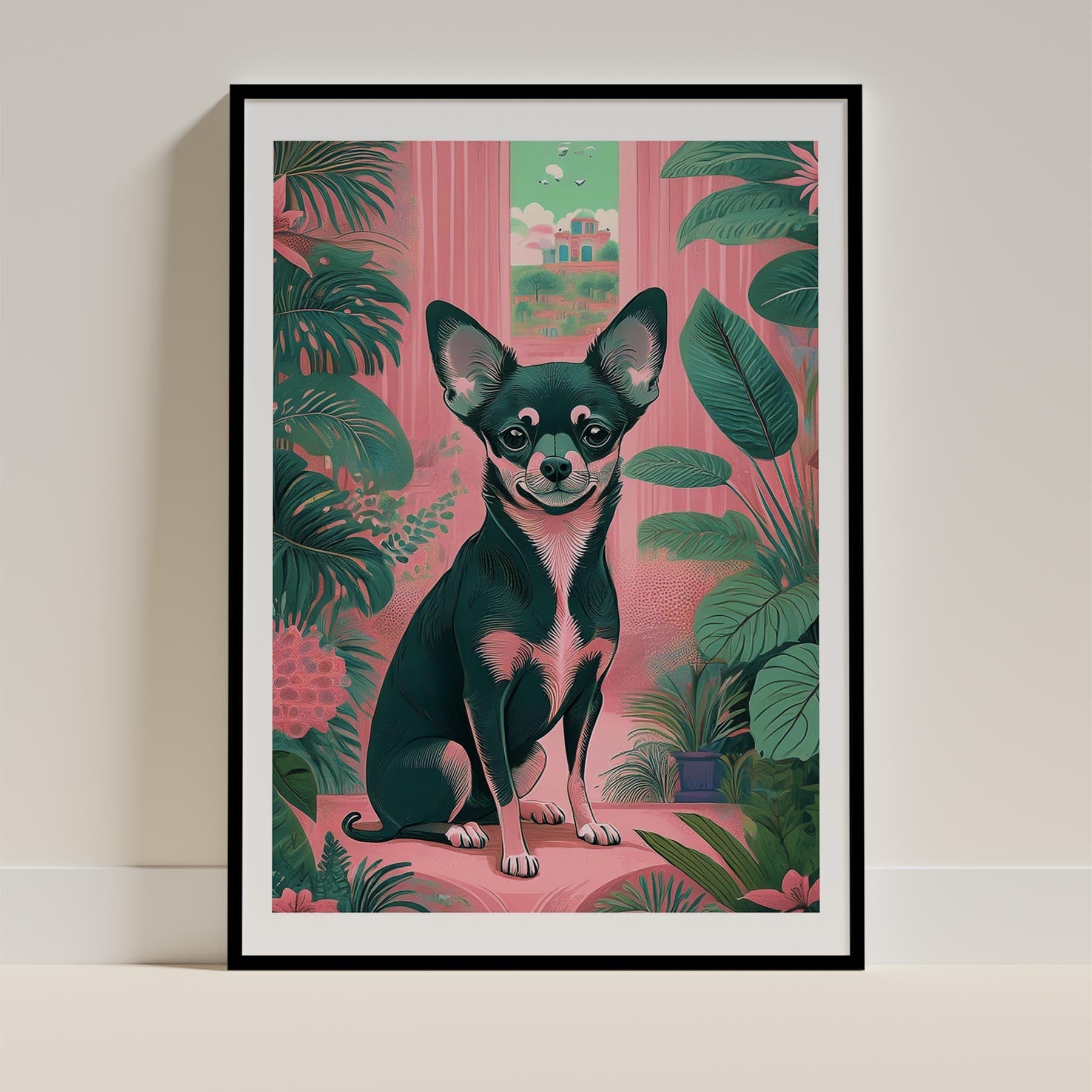 Chihuahua Flowery Dog image 11