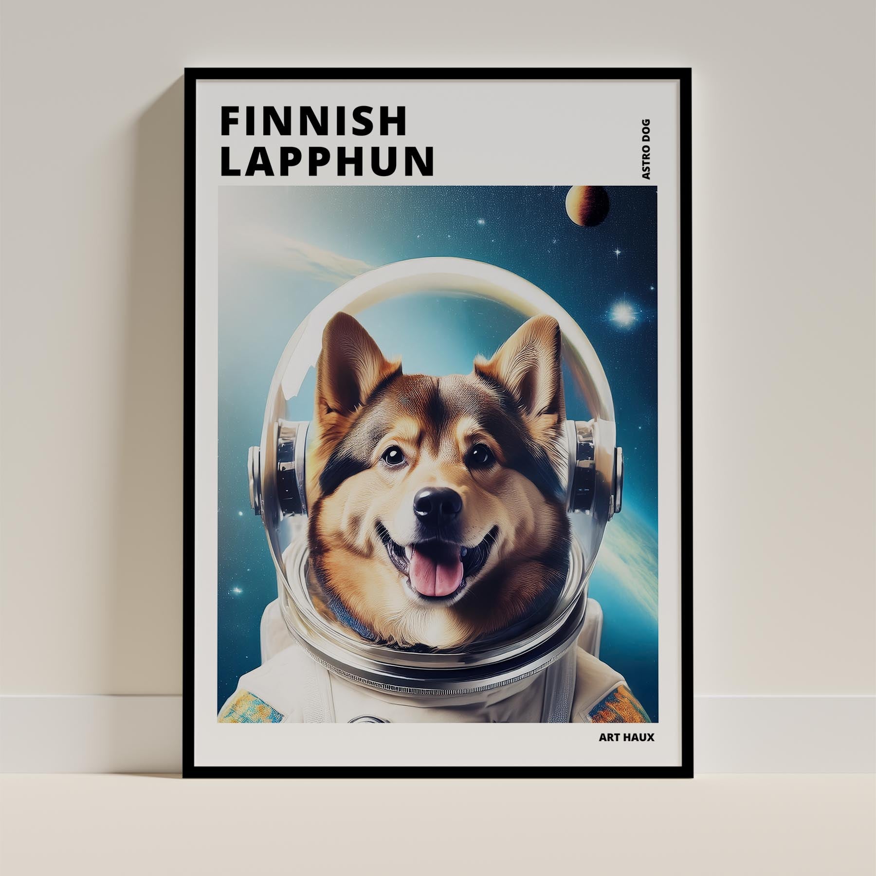 Finnish Lapphund Dog Art Print Unframed | 7 Unique Designs | Wall Art Gift for Dog Lovers - Image 7 | Dogsy & Co