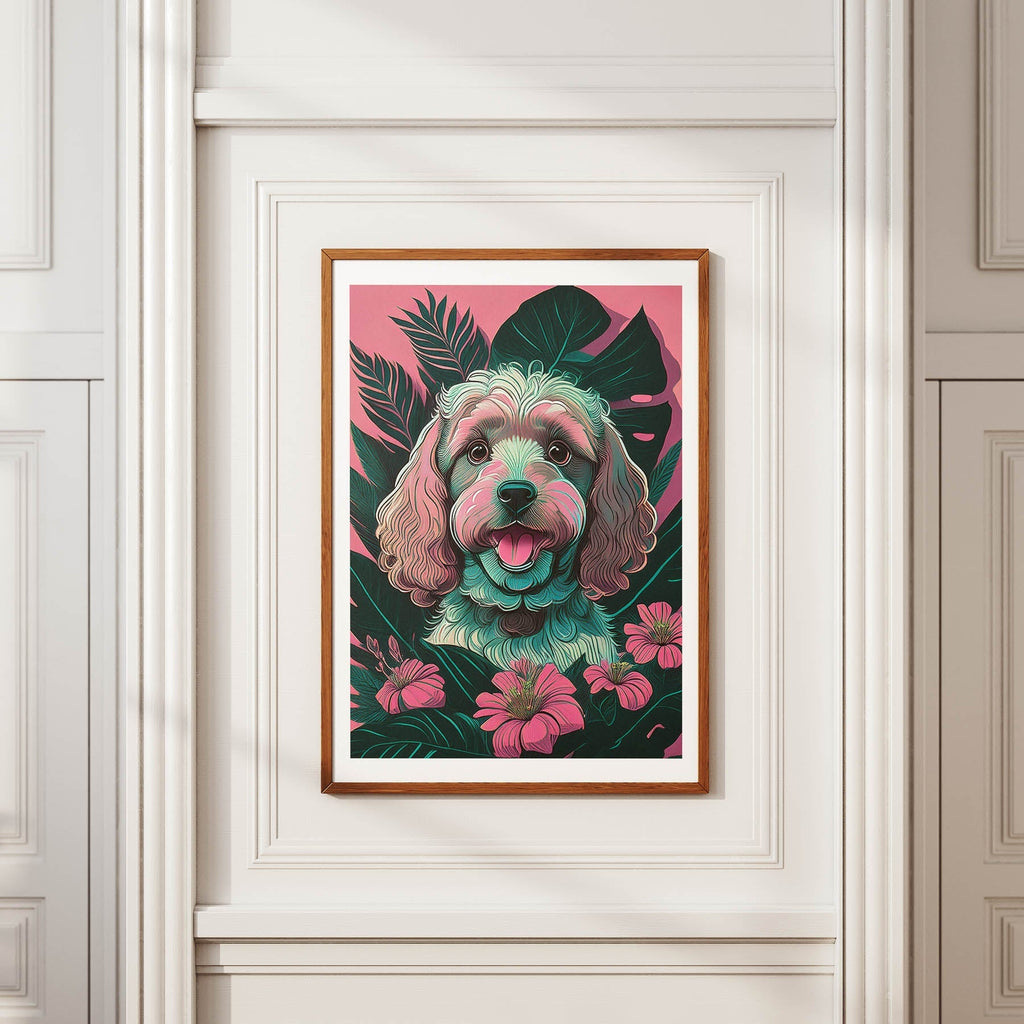 Cavoodle 2 Flowery Dog image 3