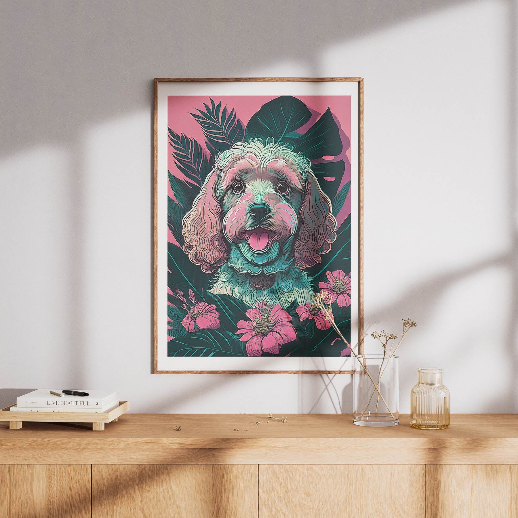 Cavoodle 2 Flowery Dog image 8