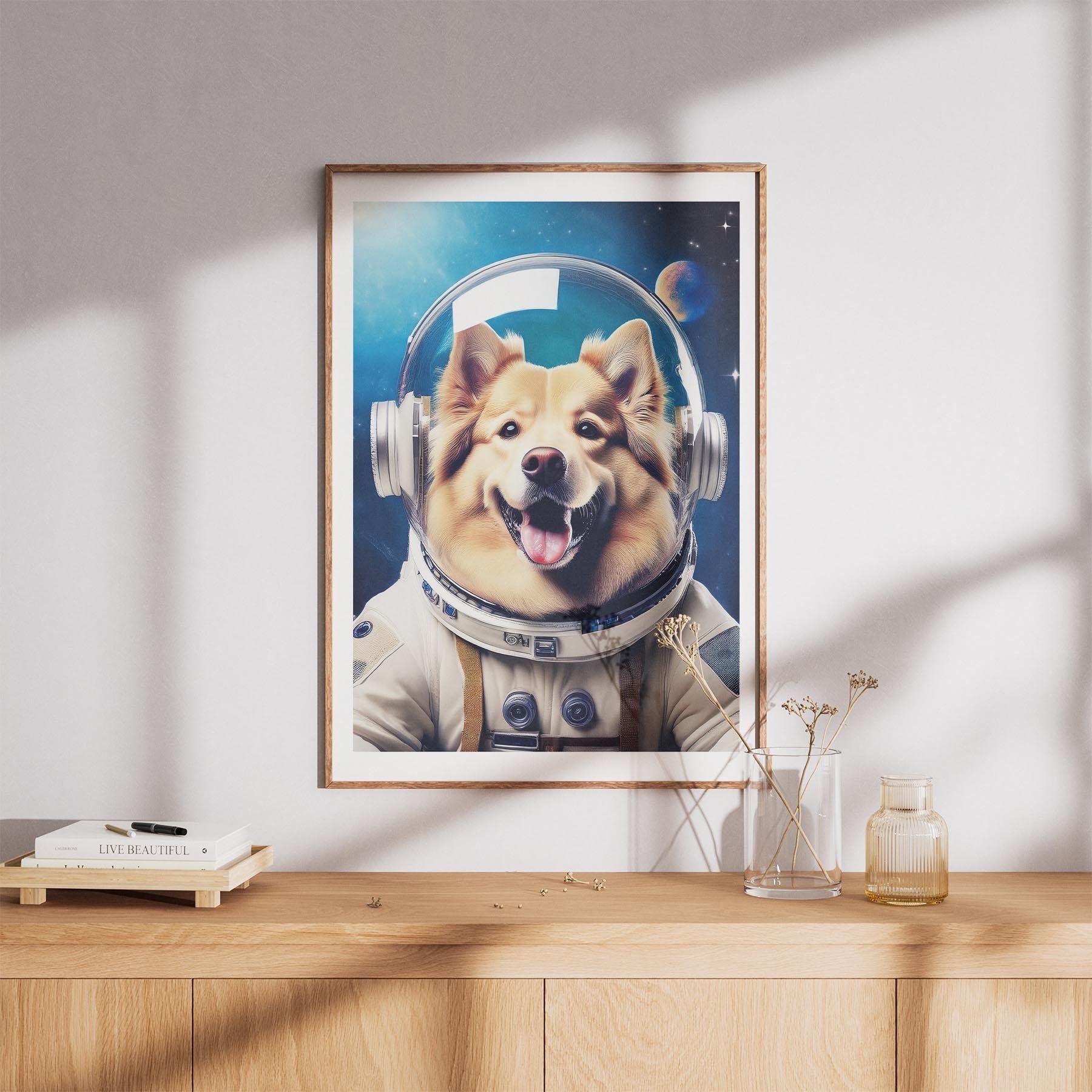 Samoyed Astronaut Dog Series image 8