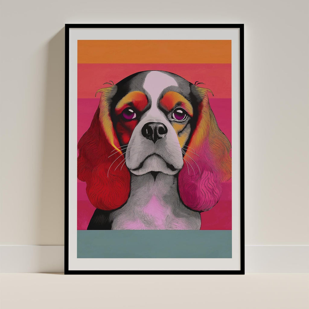 Cavalier Spaniel Modern Pop Dog Series image 0