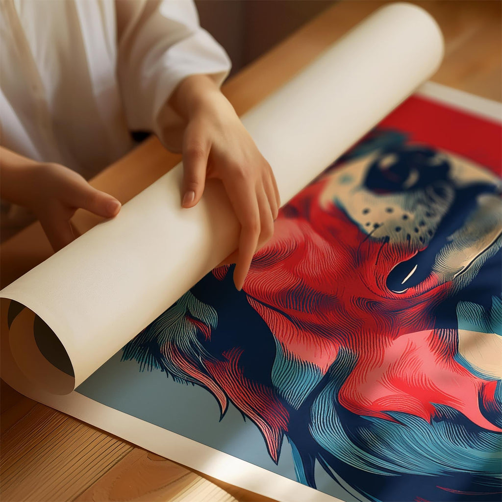 Shetland Sheepdog LOVE Series Inspired by the Obama Poster image 1