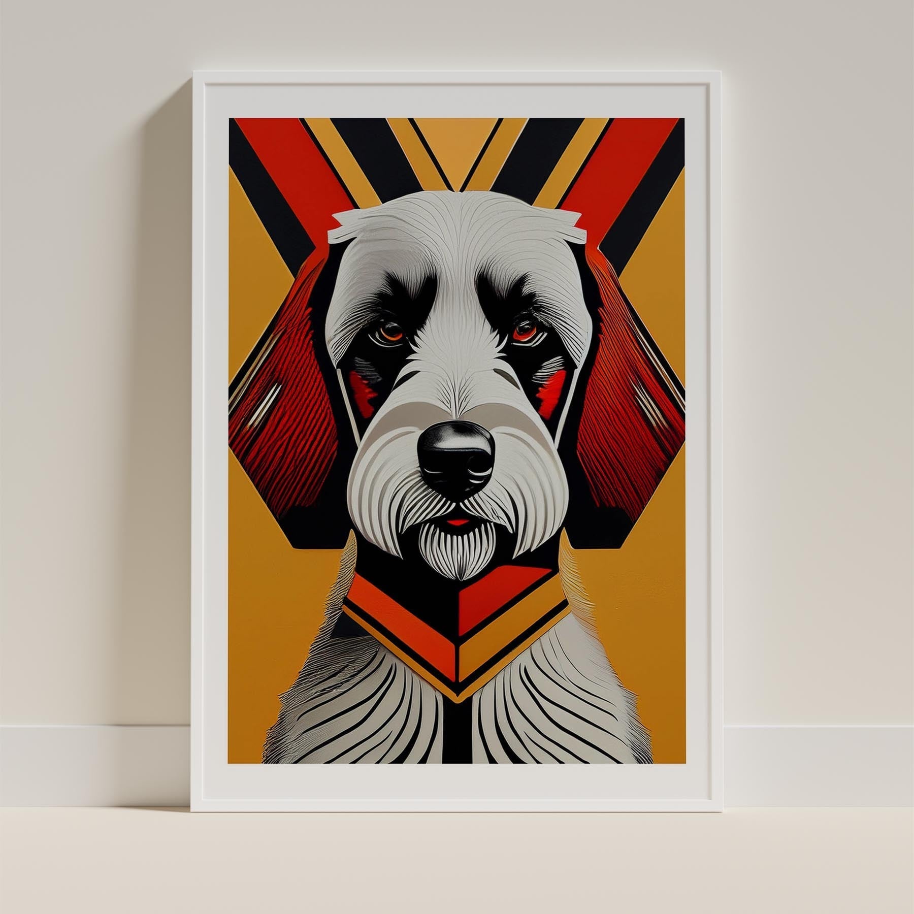 Cavoodle Geometric Orange Series image 9